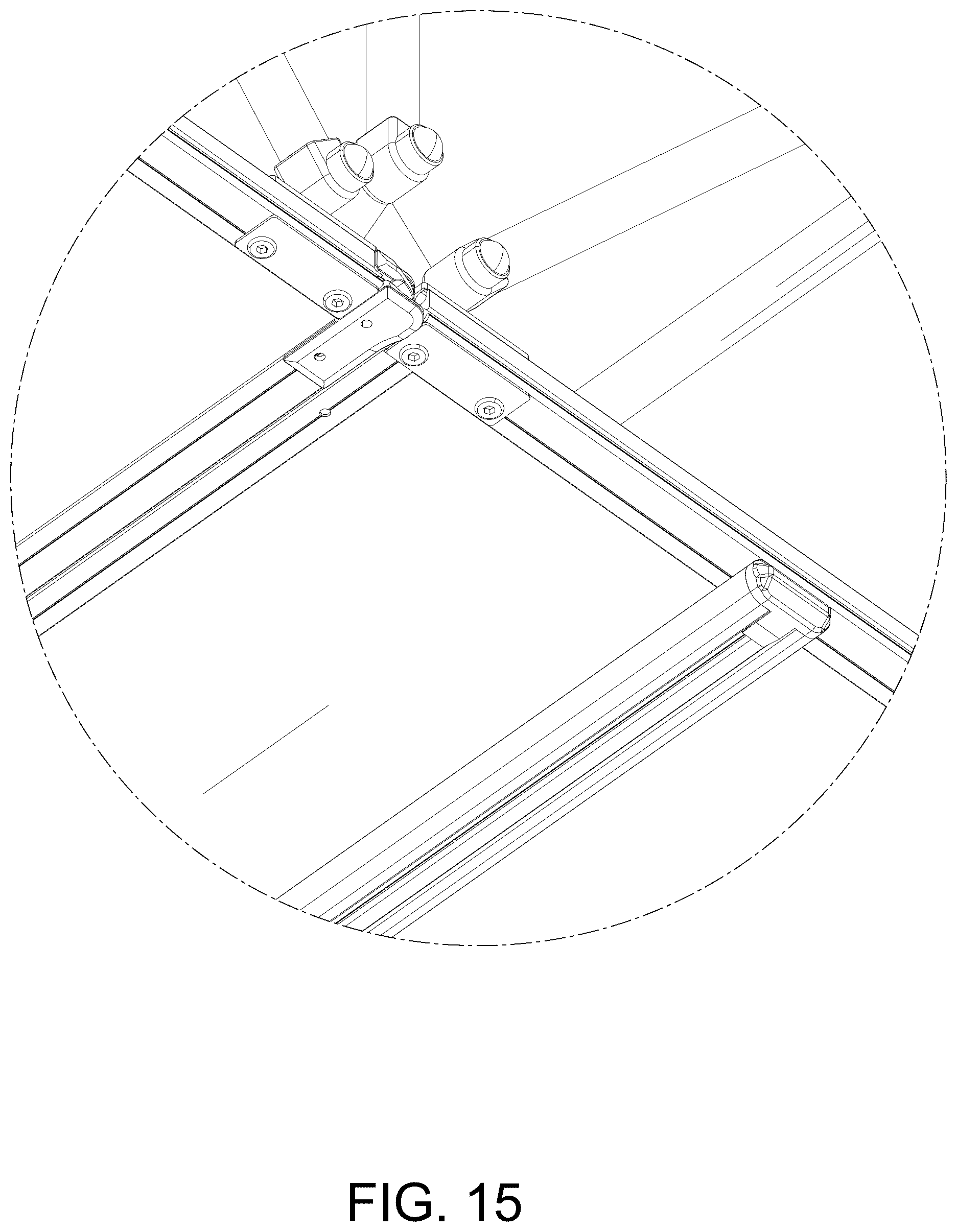 Patent USD1077962 Figure 15 – Rooftop tent frame