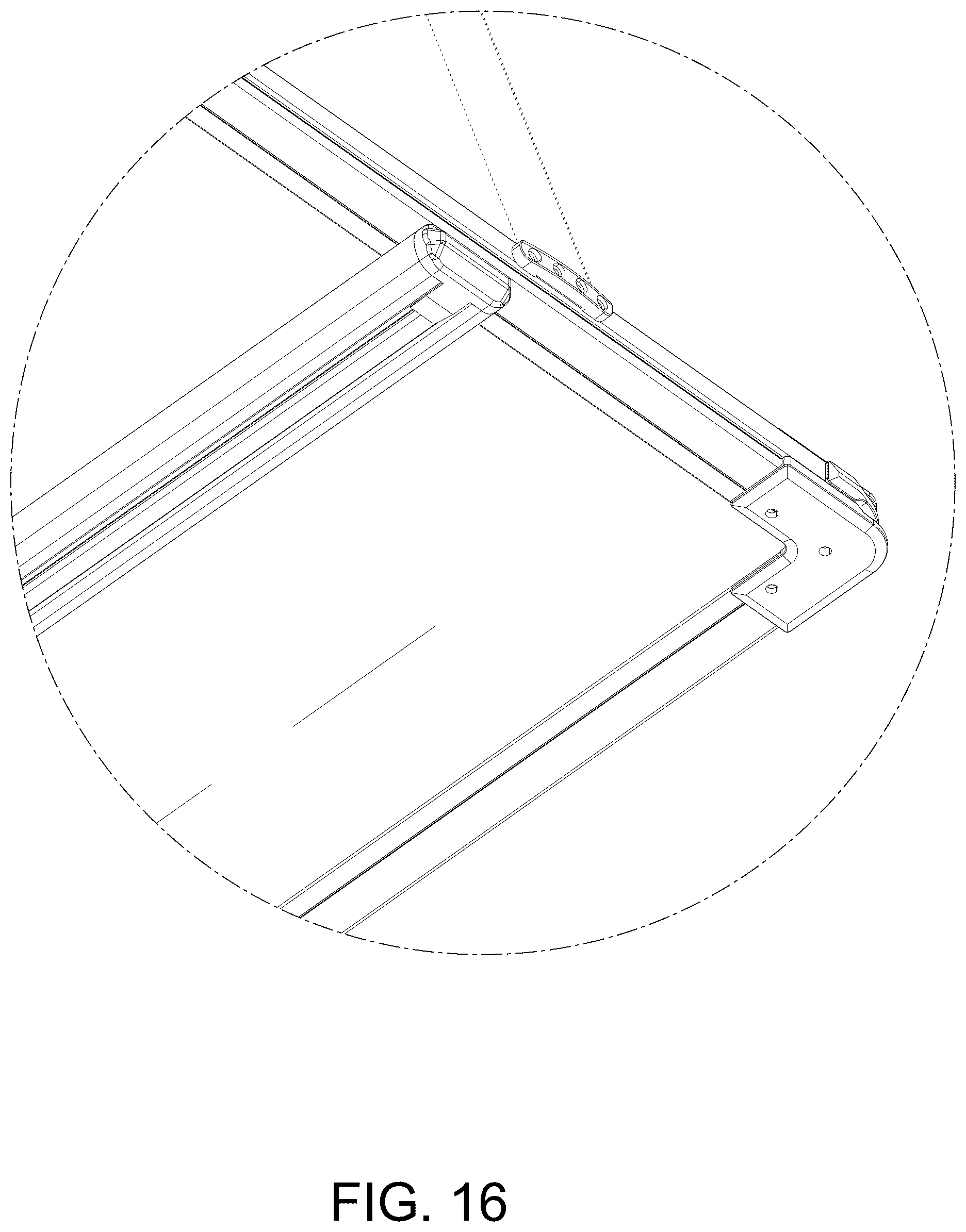 Patent USD1077962 Figure 16 – Rooftop tent frame