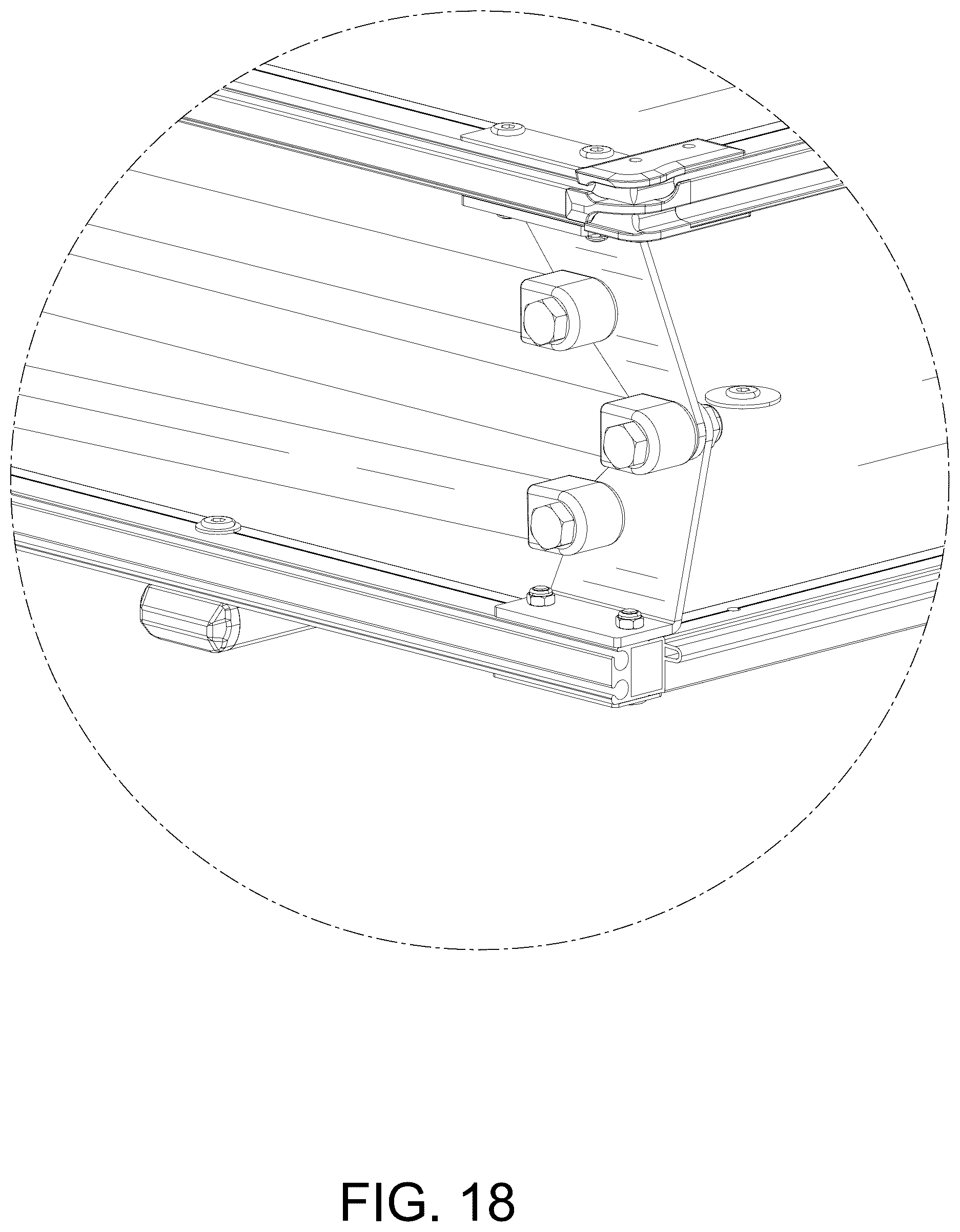 Patent USD1077962 Figure 18 – Rooftop tent frame