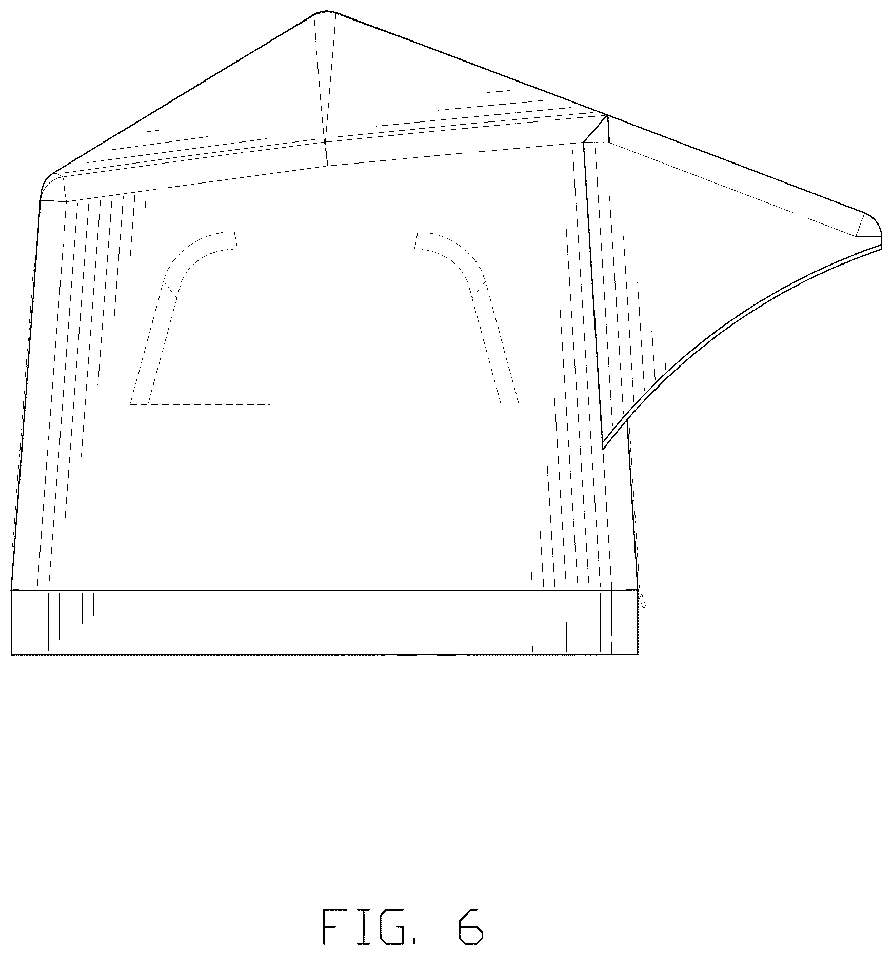 Patent USD1077963 Figure 6 – Inflatable tent