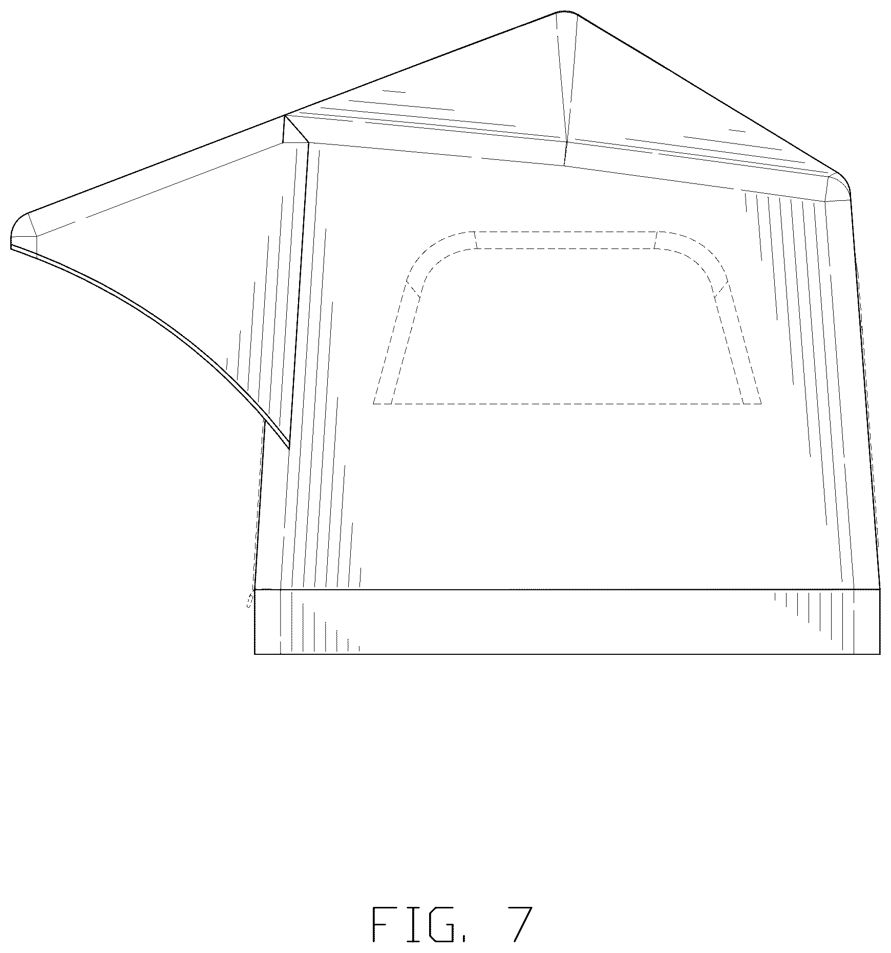 Patent USD1077963 Figure 7 – Inflatable tent