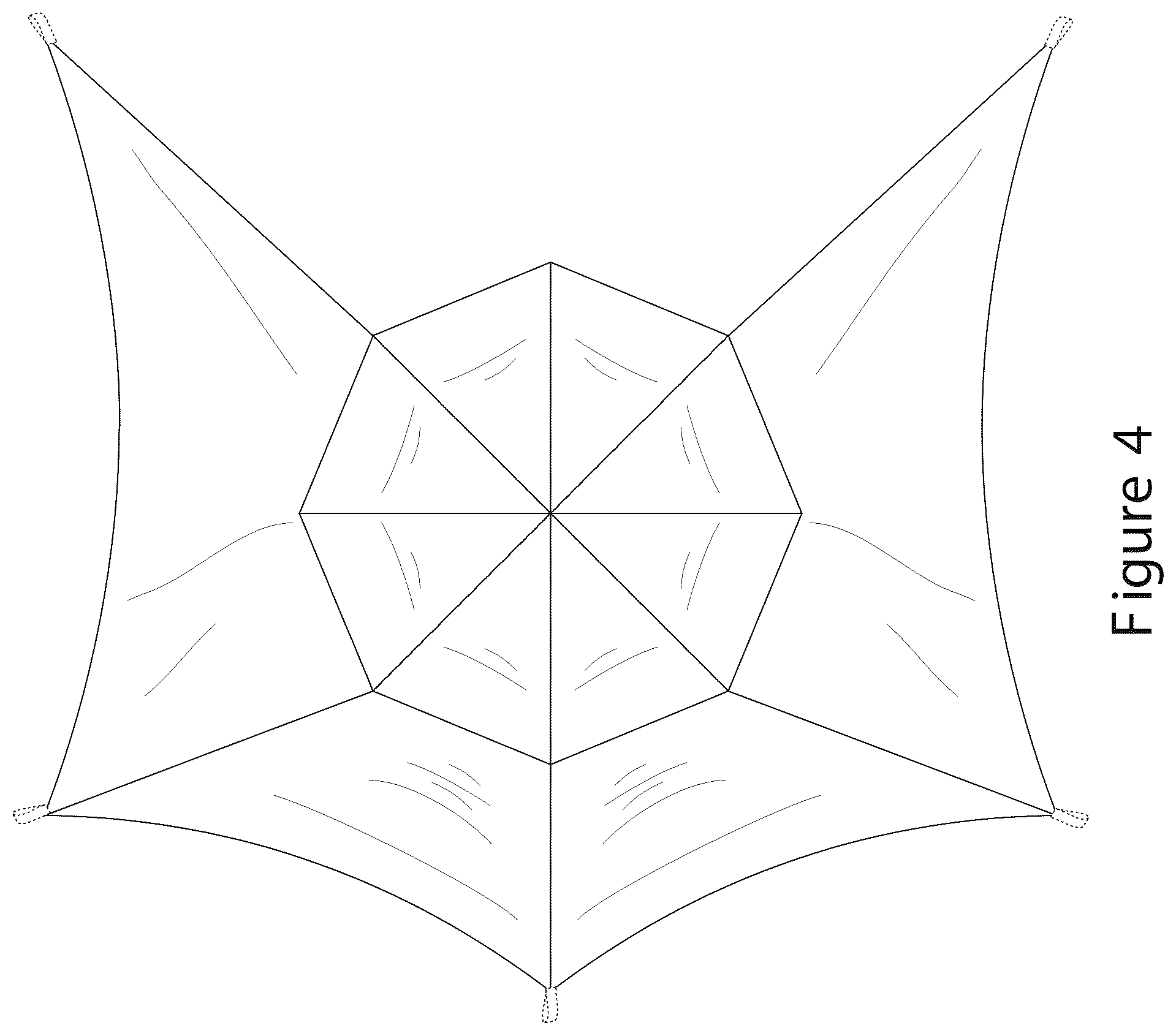 Patent USD1077964 Figure 4 – Tent