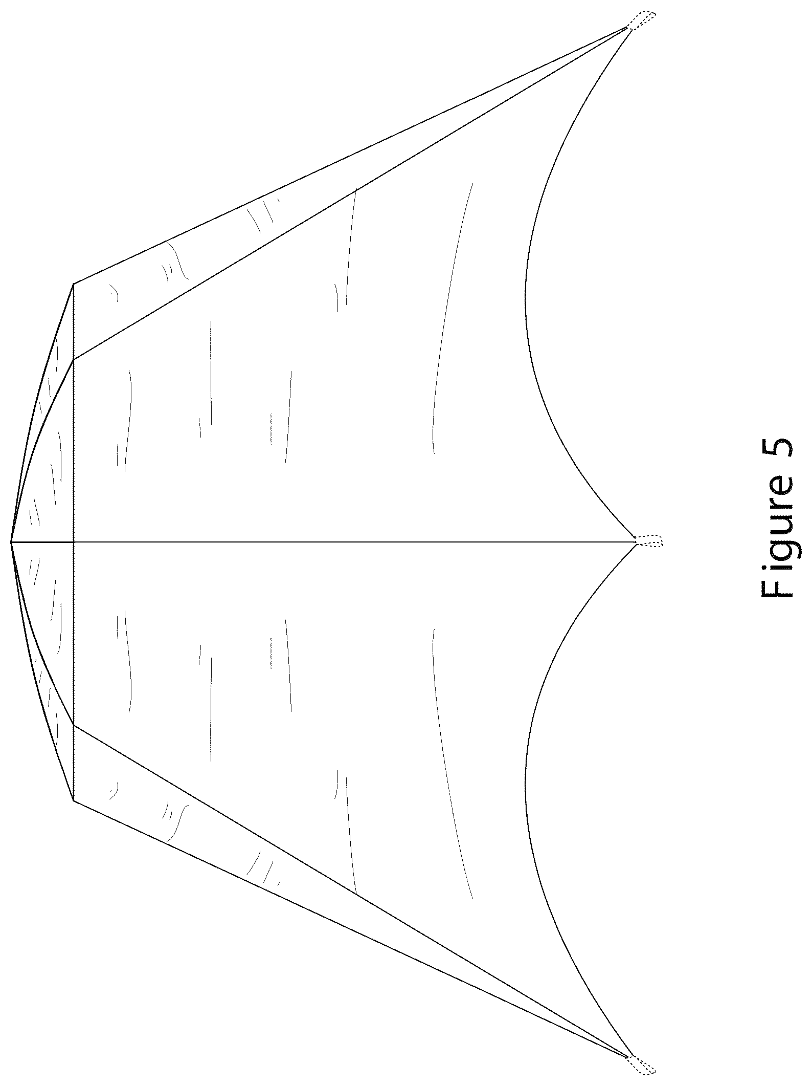 Patent USD1077964 Figure 5 – Tent