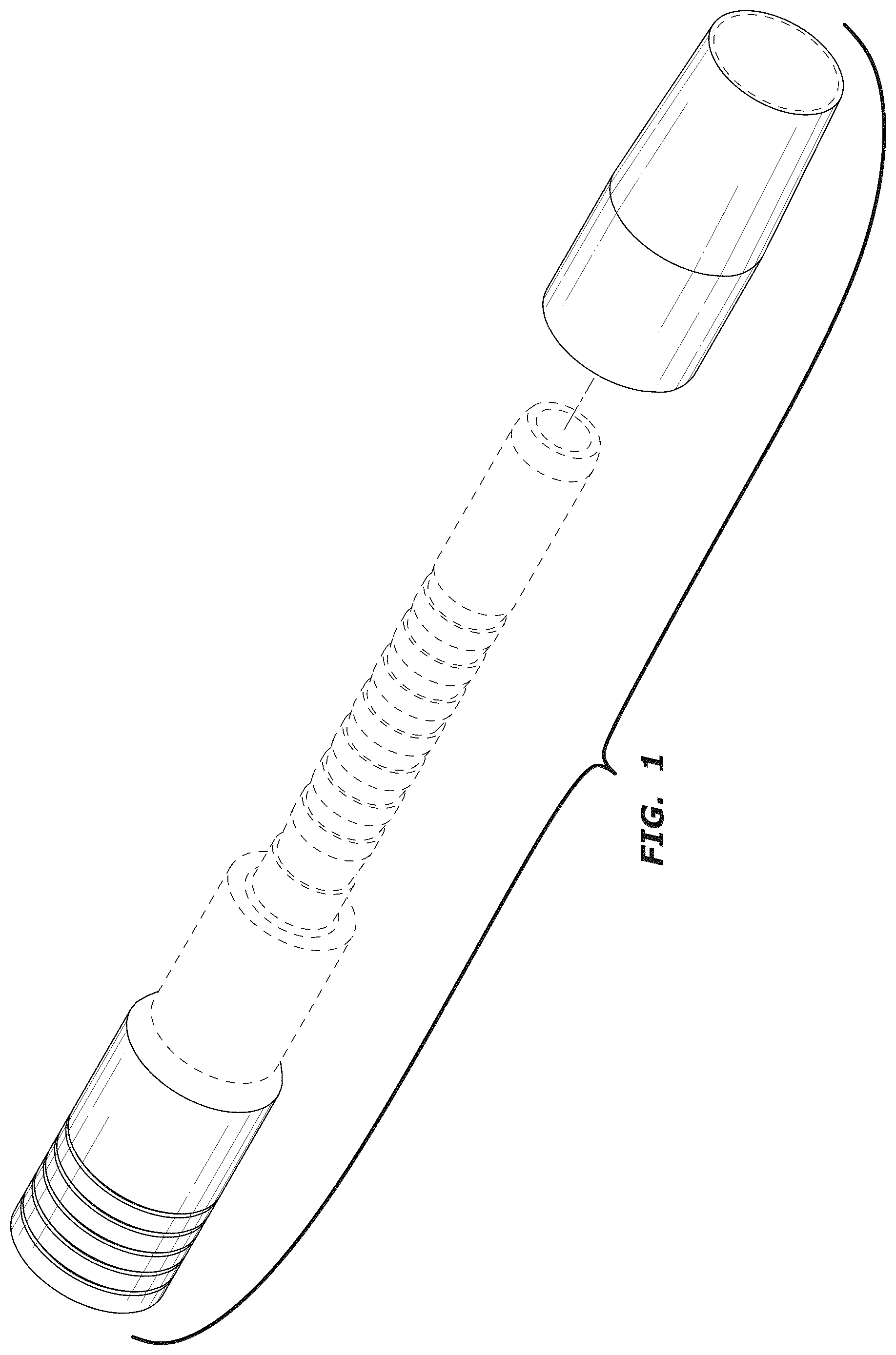 Patent USD1077965 Figure 1 – Halfout for arrows