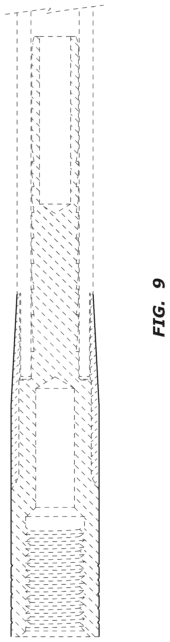 Patent USD1077965 Figure 7 – Halfout for arrows