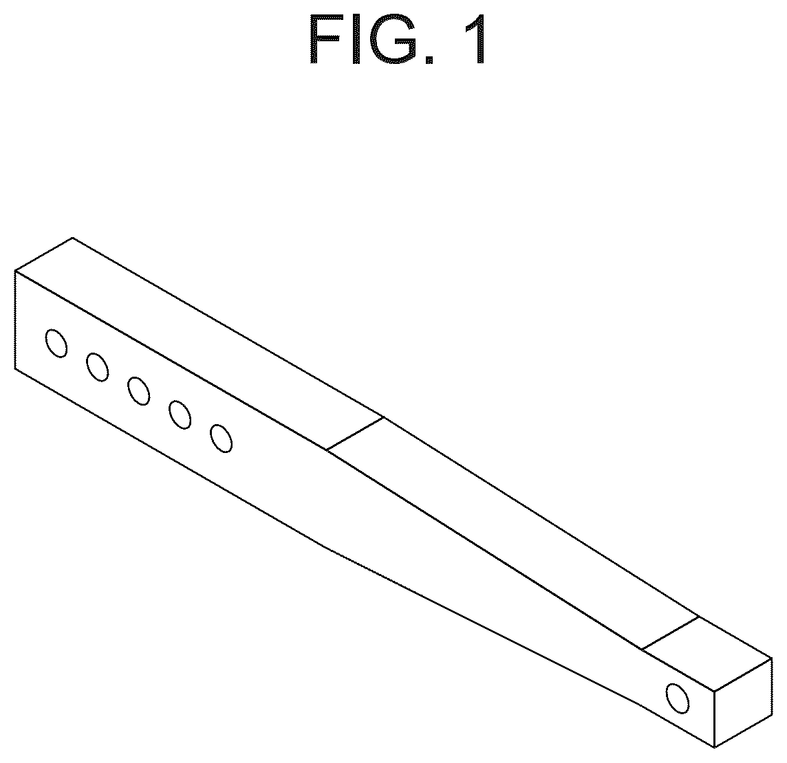 Patent USD1077966 Figure 1 – Archery extension bar