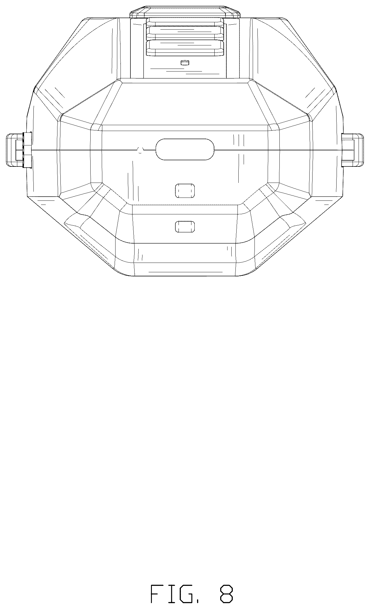 Patent USD1077971 Figure 8 – Ultrasonic dog repeller
