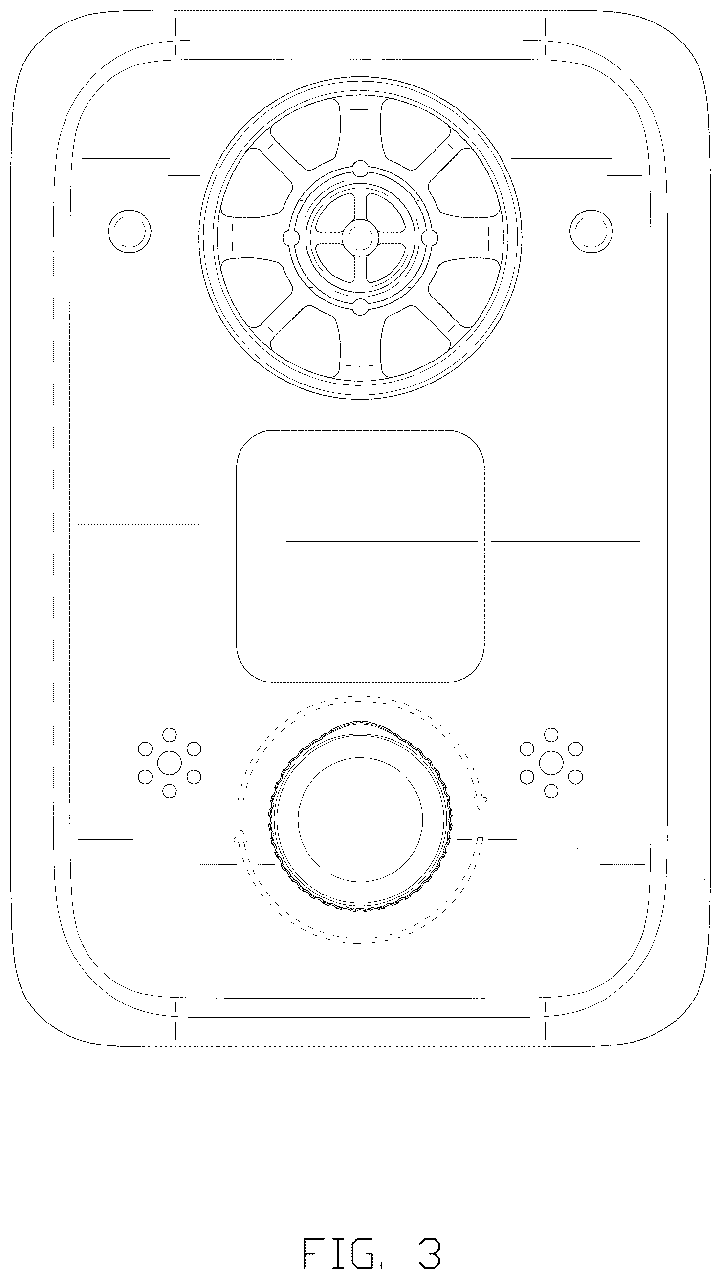 Patent USD1077976 Figure 3 – Ultrasonic dog repeller