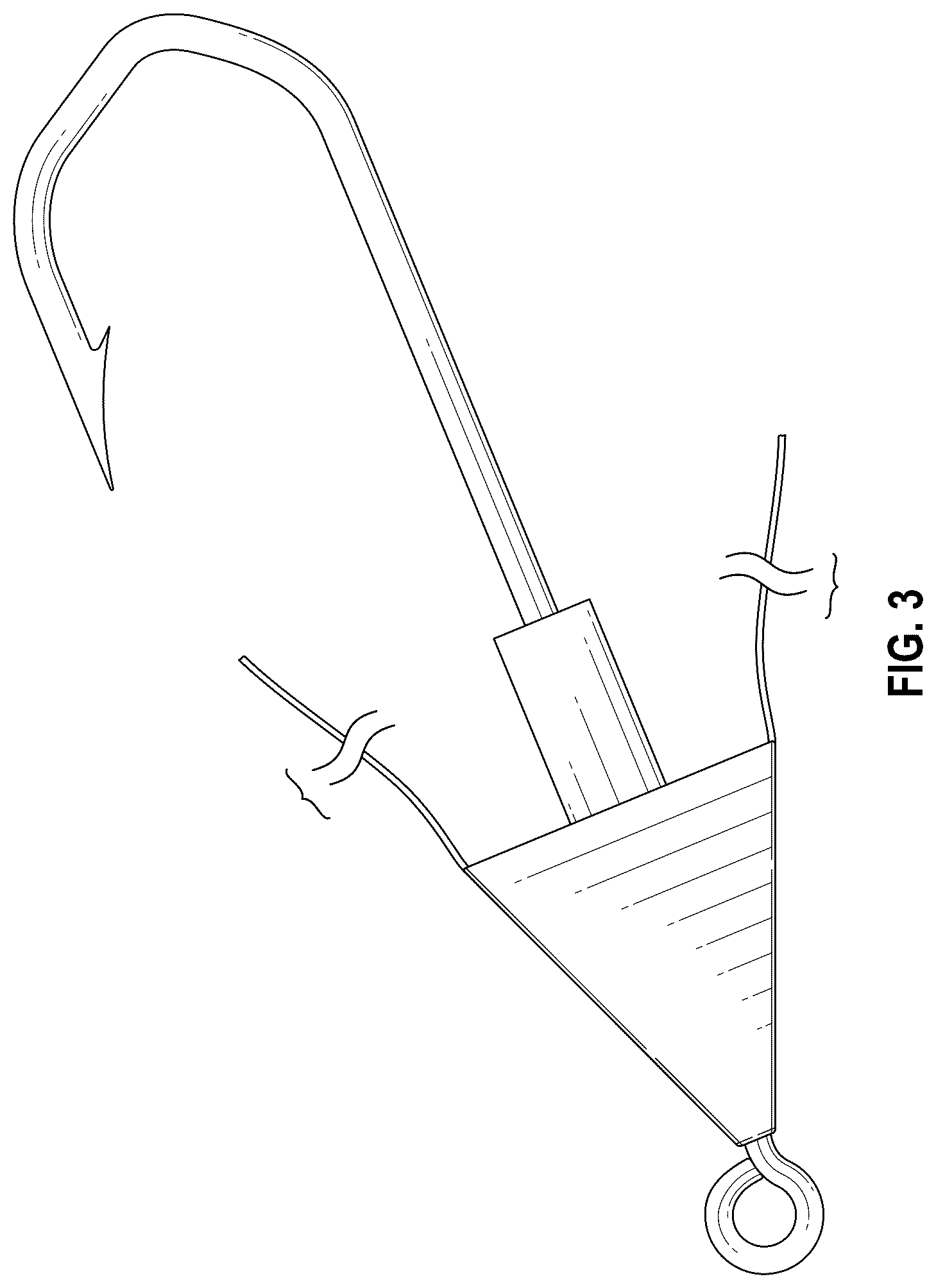 Patent USD1077979 Figure 3 – Jig head
