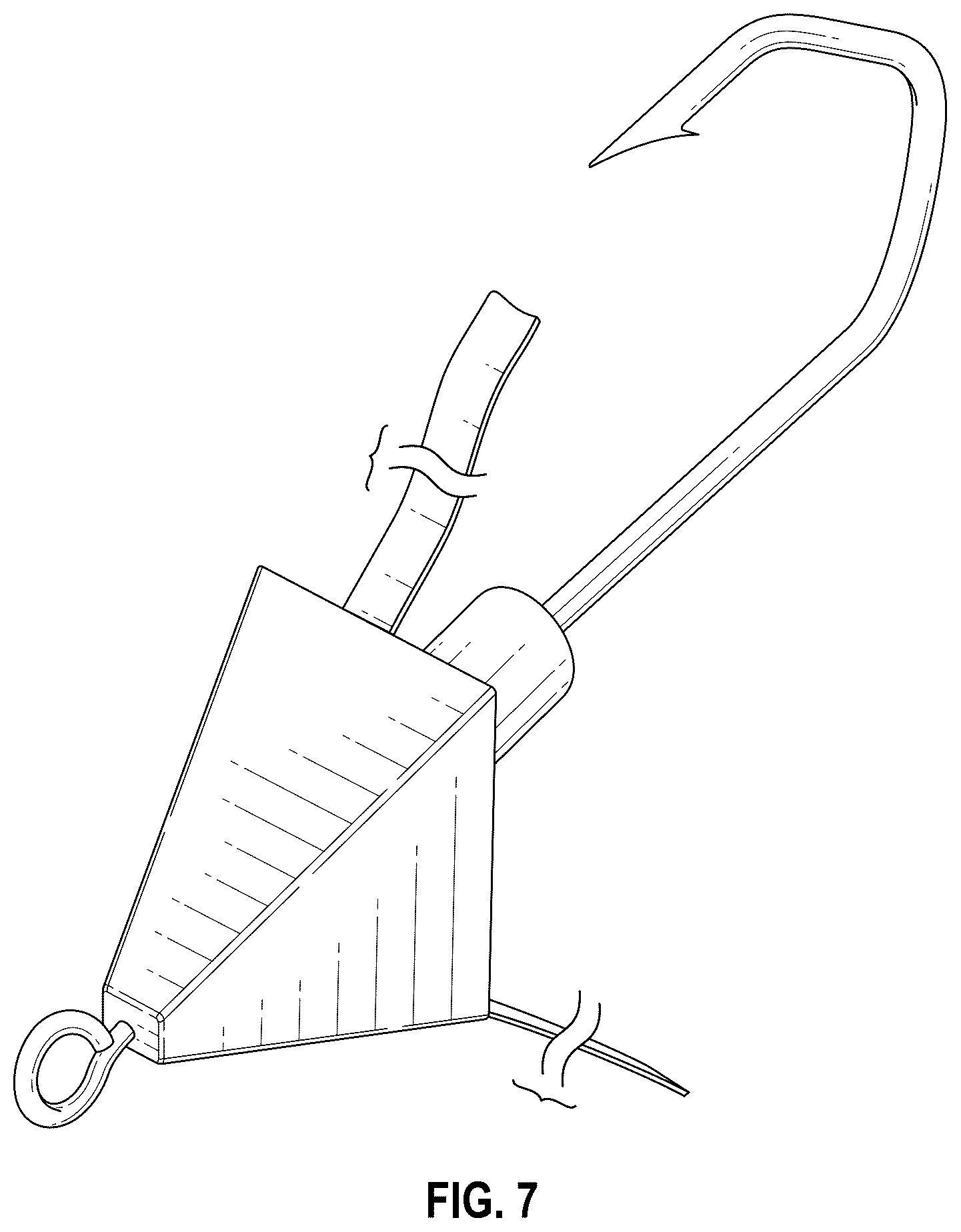 Patent USD1077979 Figure 7 – Jig head
