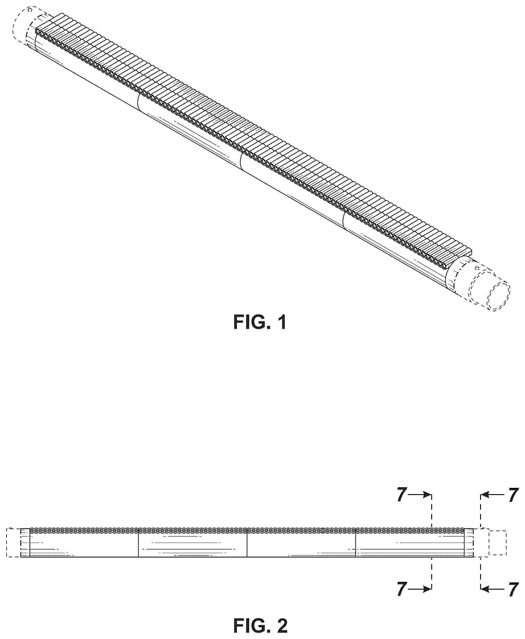 Patent USD1077980 Figure 1 – Water collecting pipe for filtering device