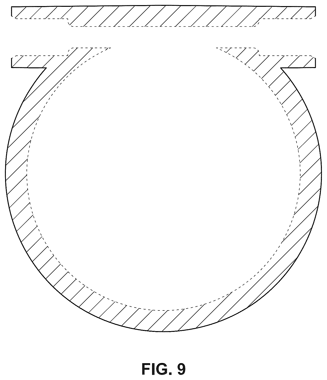 Patent USD1077980 Figure 5 – Water collecting pipe for filtering device