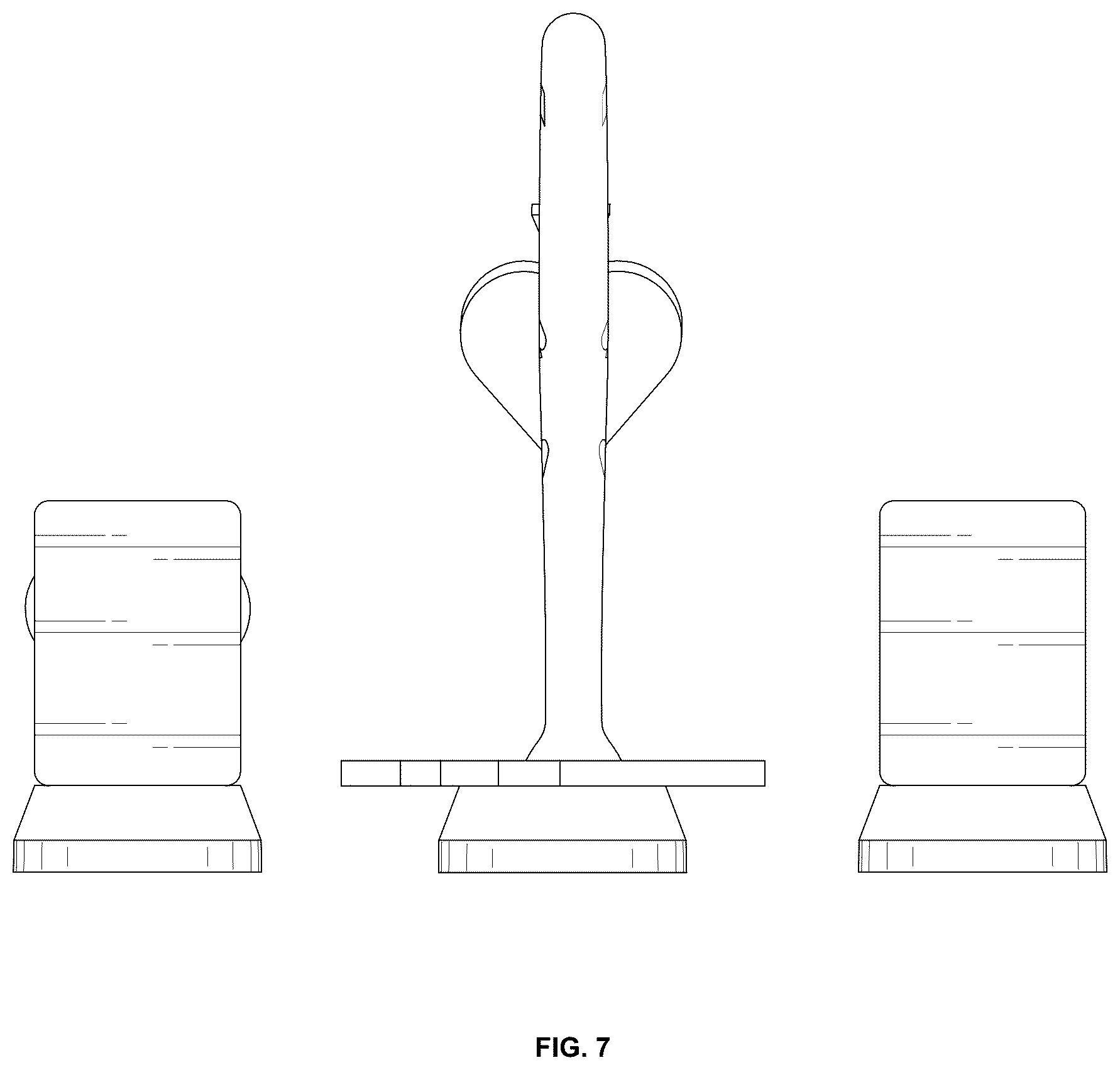 Patent USD1077985 Figure 6 – Poker faucet