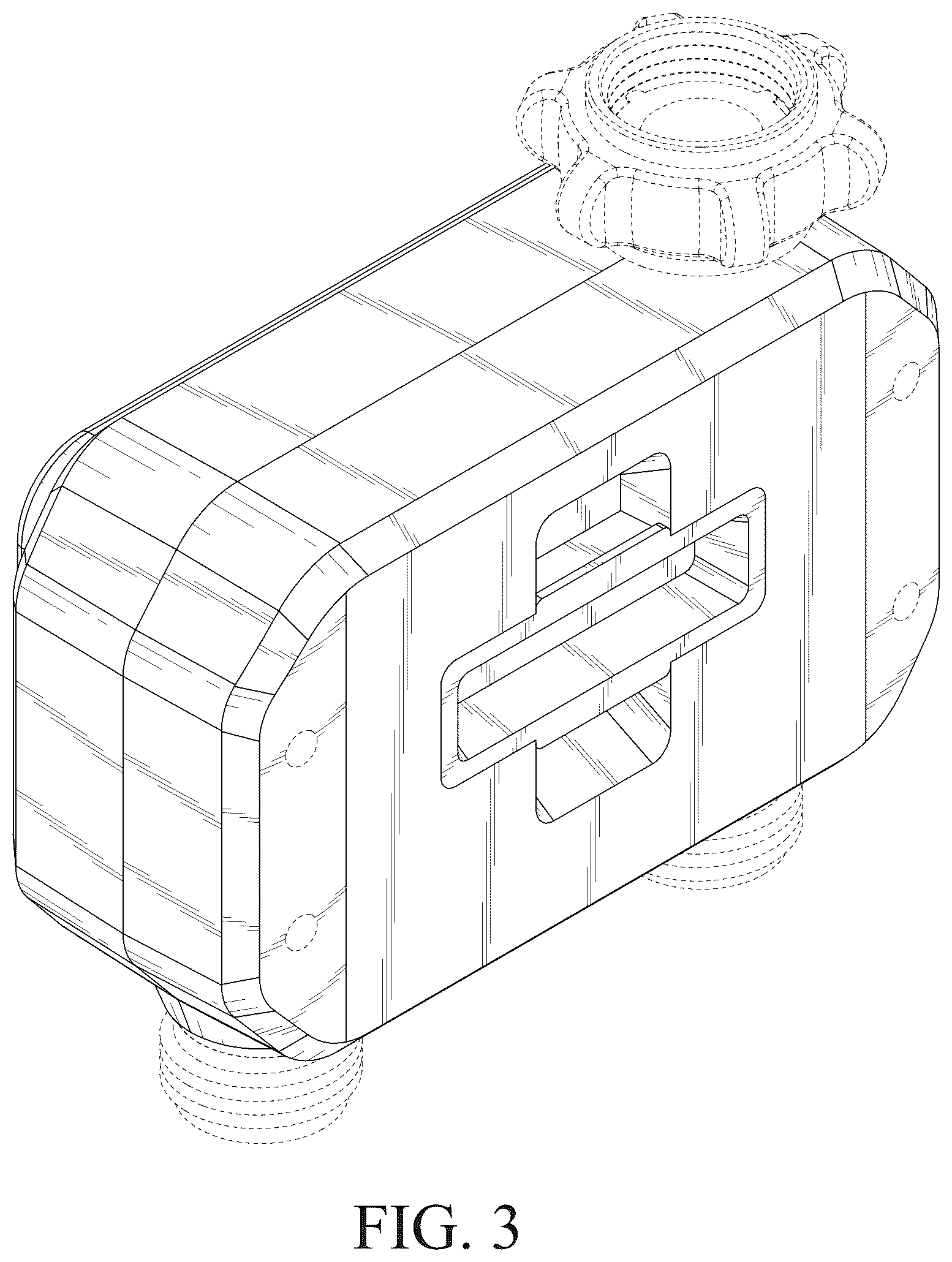 Patent USD1077986 Figure 3 – Irrigation controller