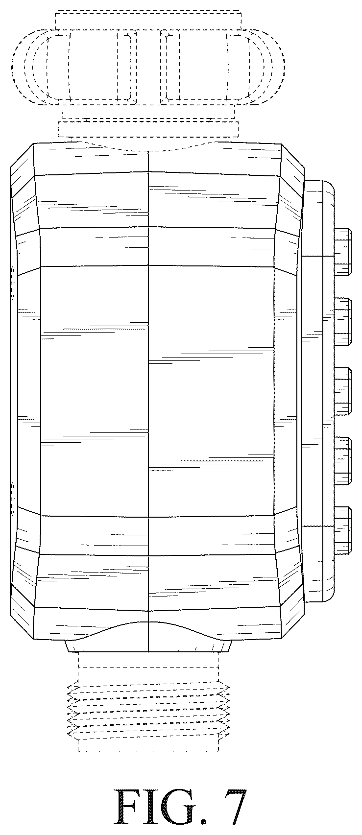 Patent USD1077986 Figure 7 – Irrigation controller
