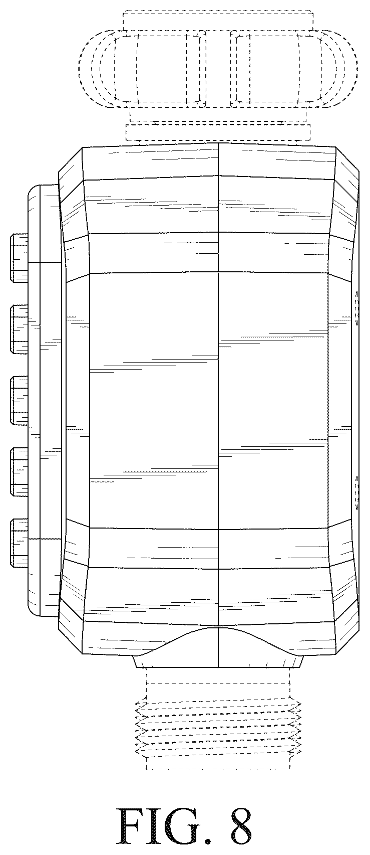 Patent USD1077986 Figure 8 – Irrigation controller