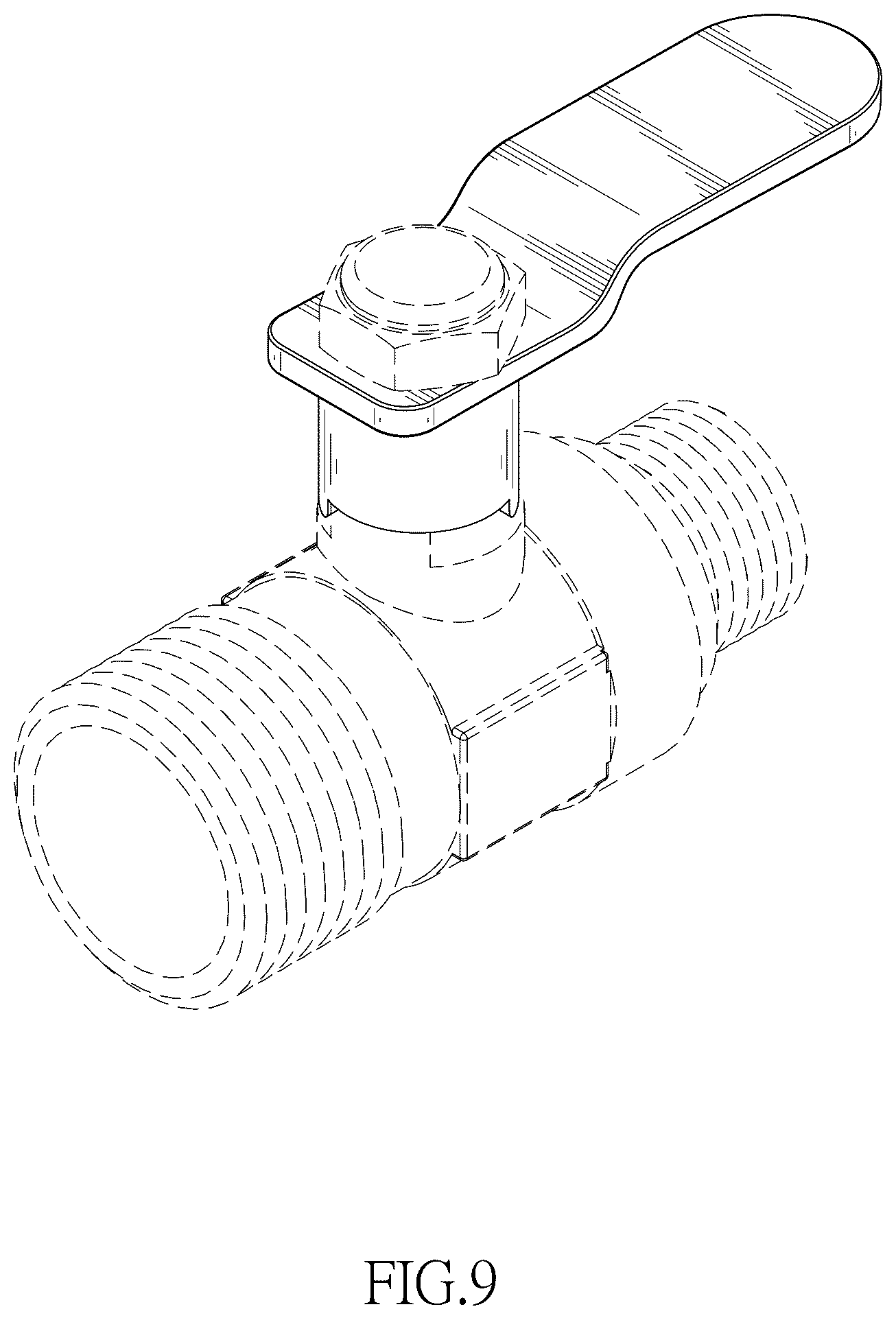 Patent USD1077987 Figure 6 – Switching handle