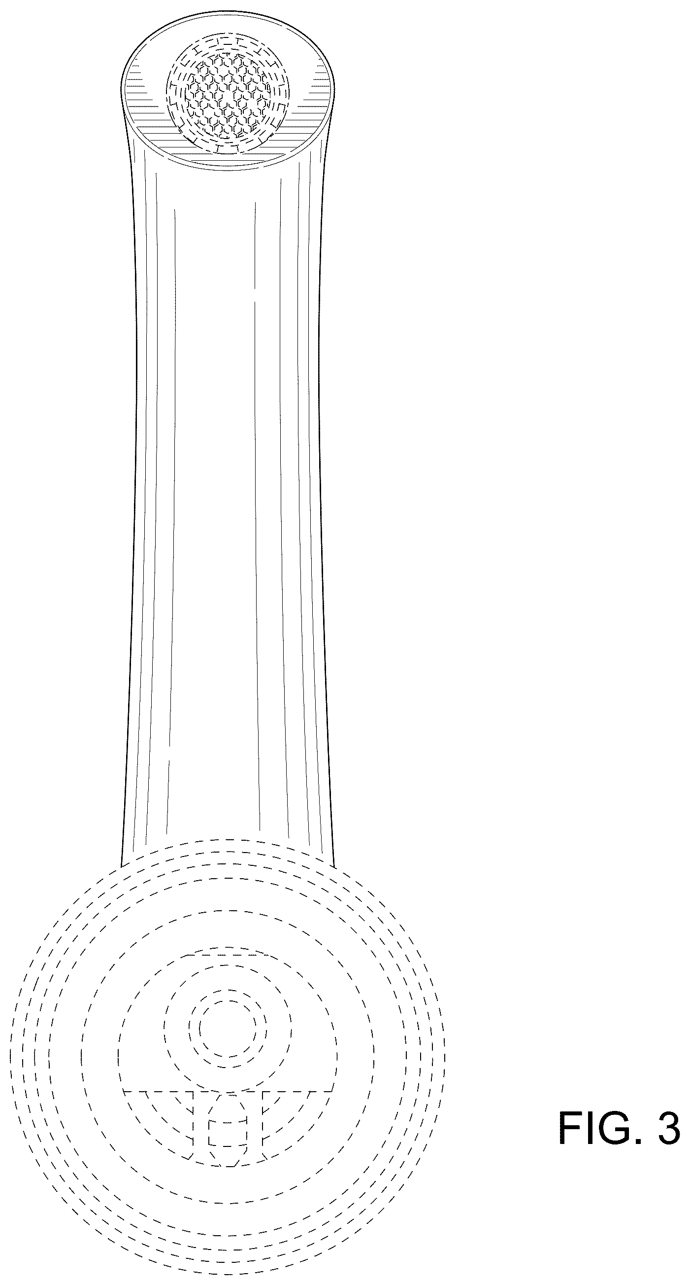 Patent USD1077988 Figure 3 – Faucet spout