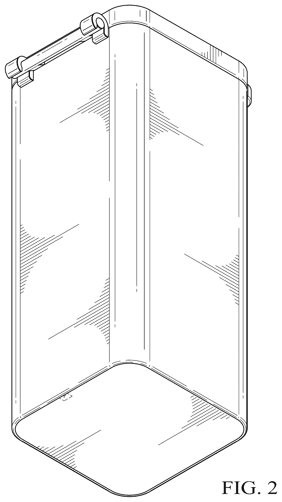 Patent USD1077989 Figure 2 – Holster device