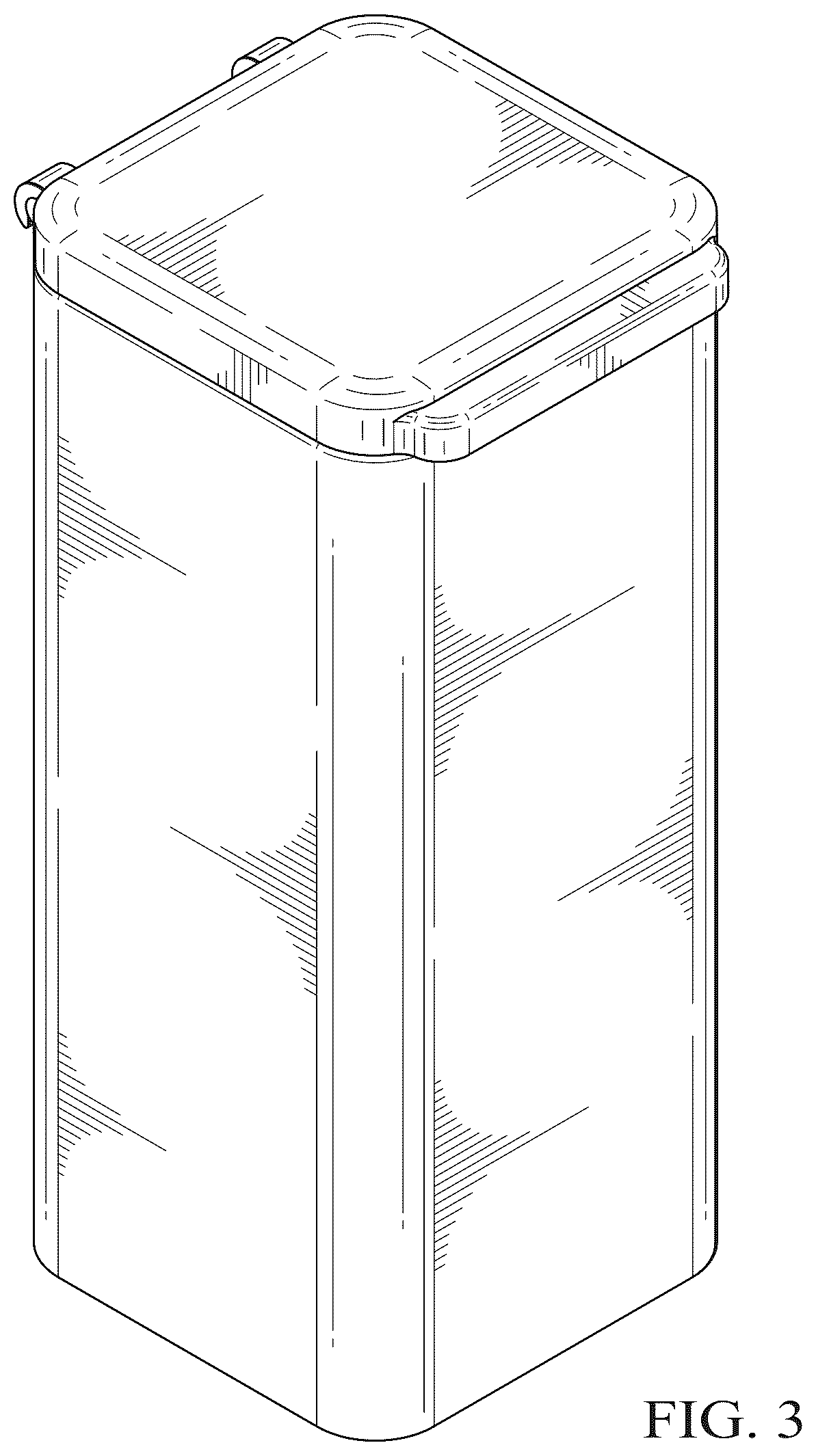 Patent USD1077989 Figure 3 – Holster device