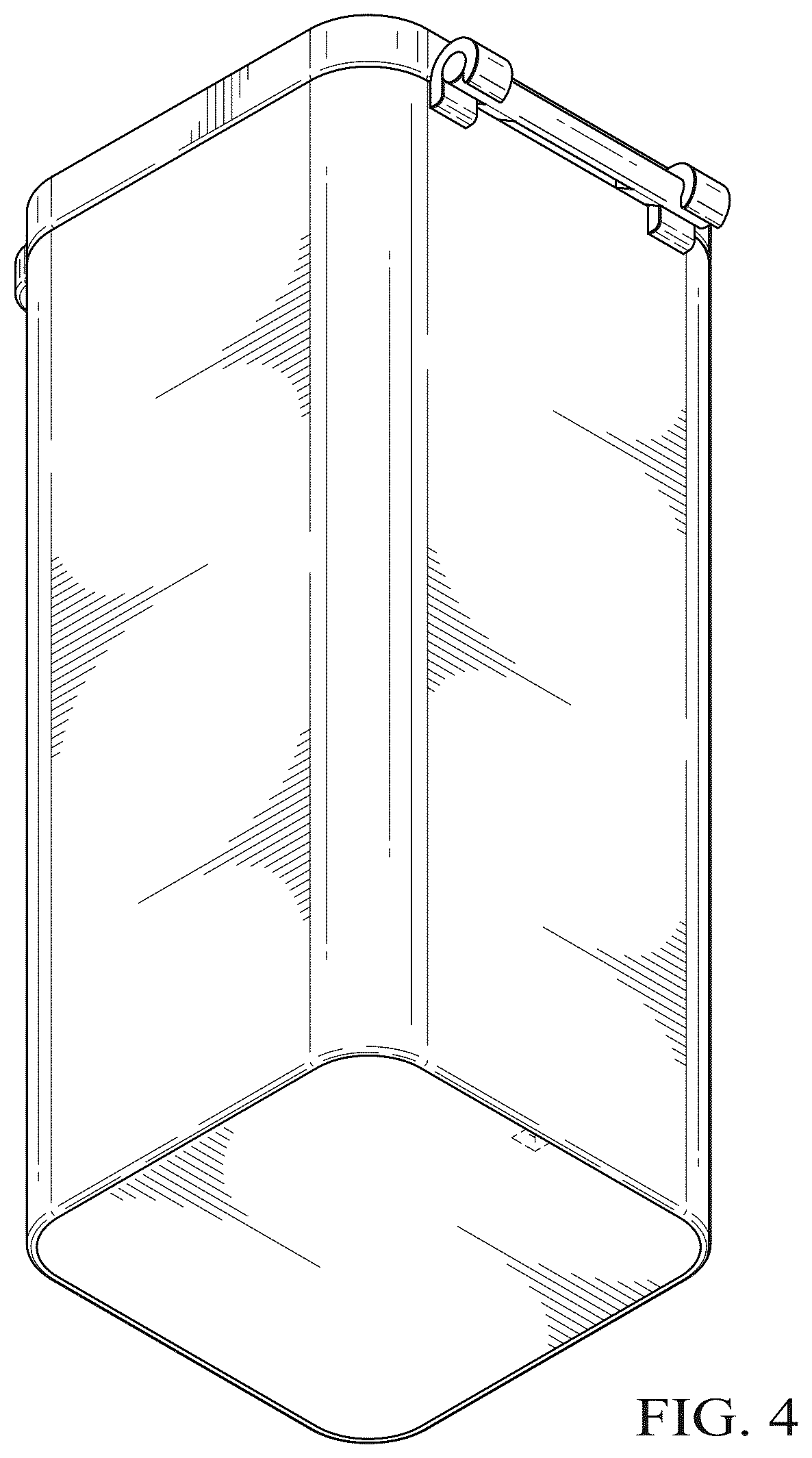 Patent USD1077989 Figure 4 – Holster device