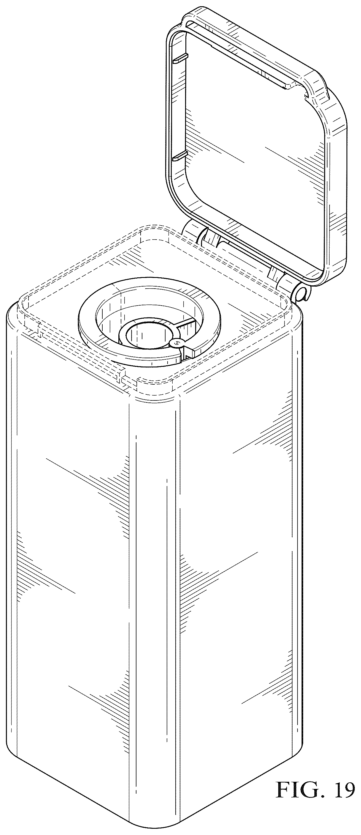 Patent USD1077989 Figure 18 – Holster device