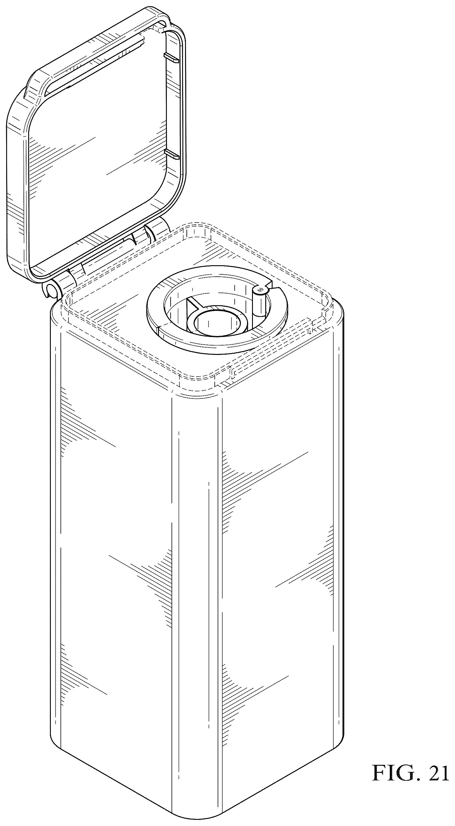 Patent USD1077989 Figure 20 – Holster device