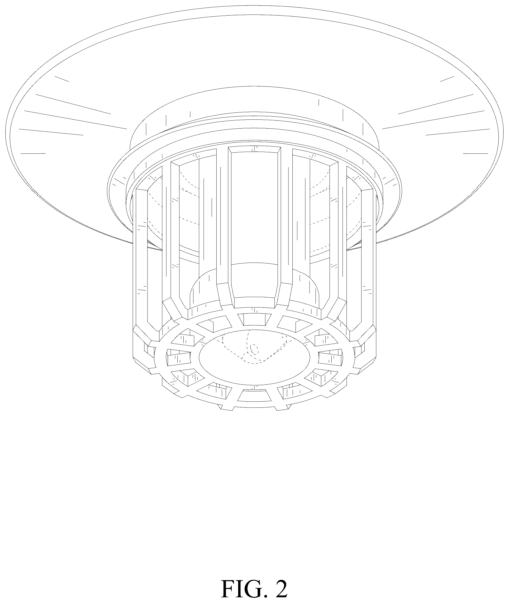 Patent USD1077991 Figure 2 – Bathroom bathtub plug