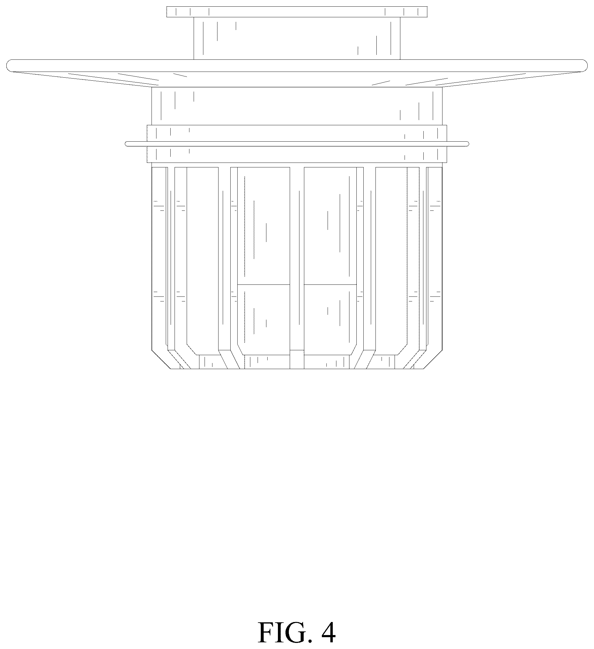 Patent USD1077991 Figure 4 – Bathroom bathtub plug