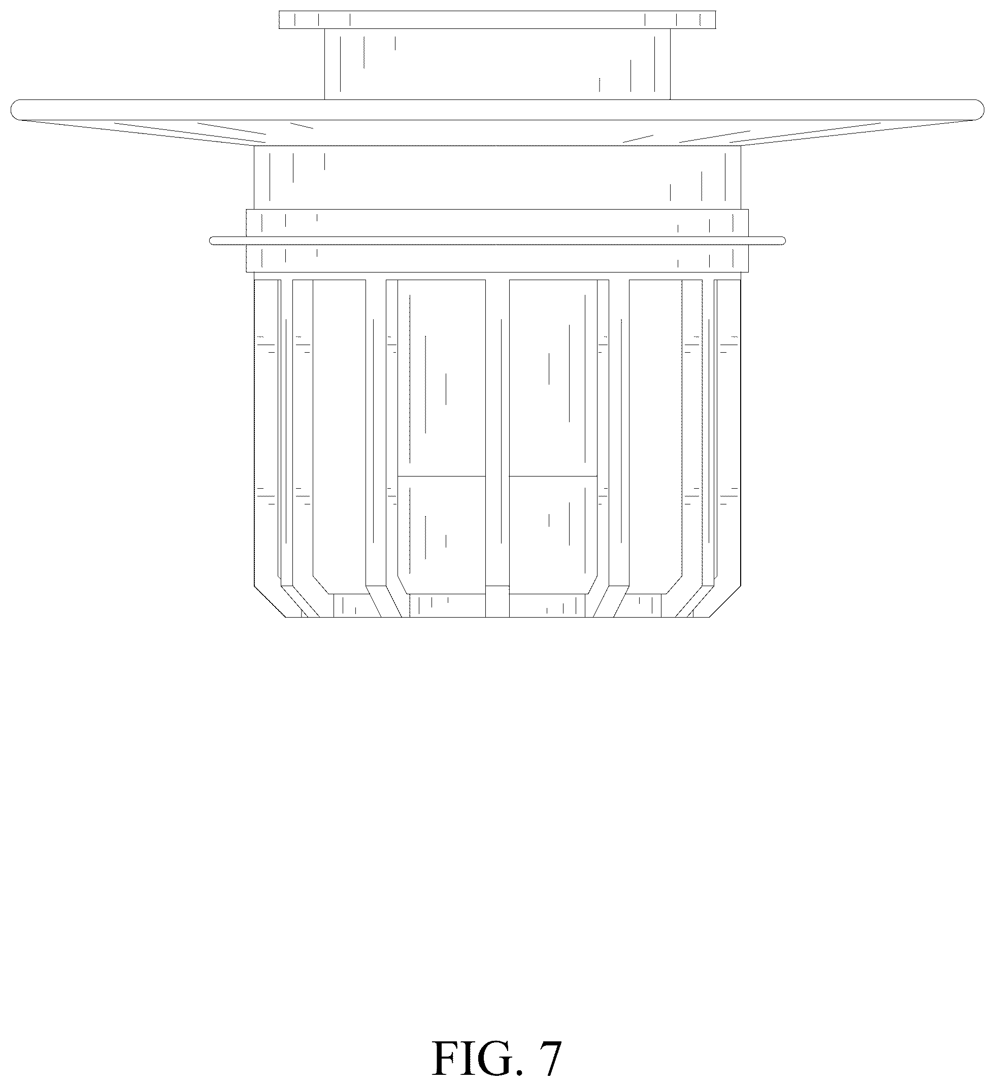 Patent USD1077991 Figure 7 – Bathroom bathtub plug