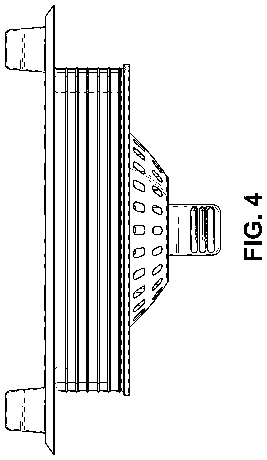 Patent USD1077992 Figure 4 – Drain strainer