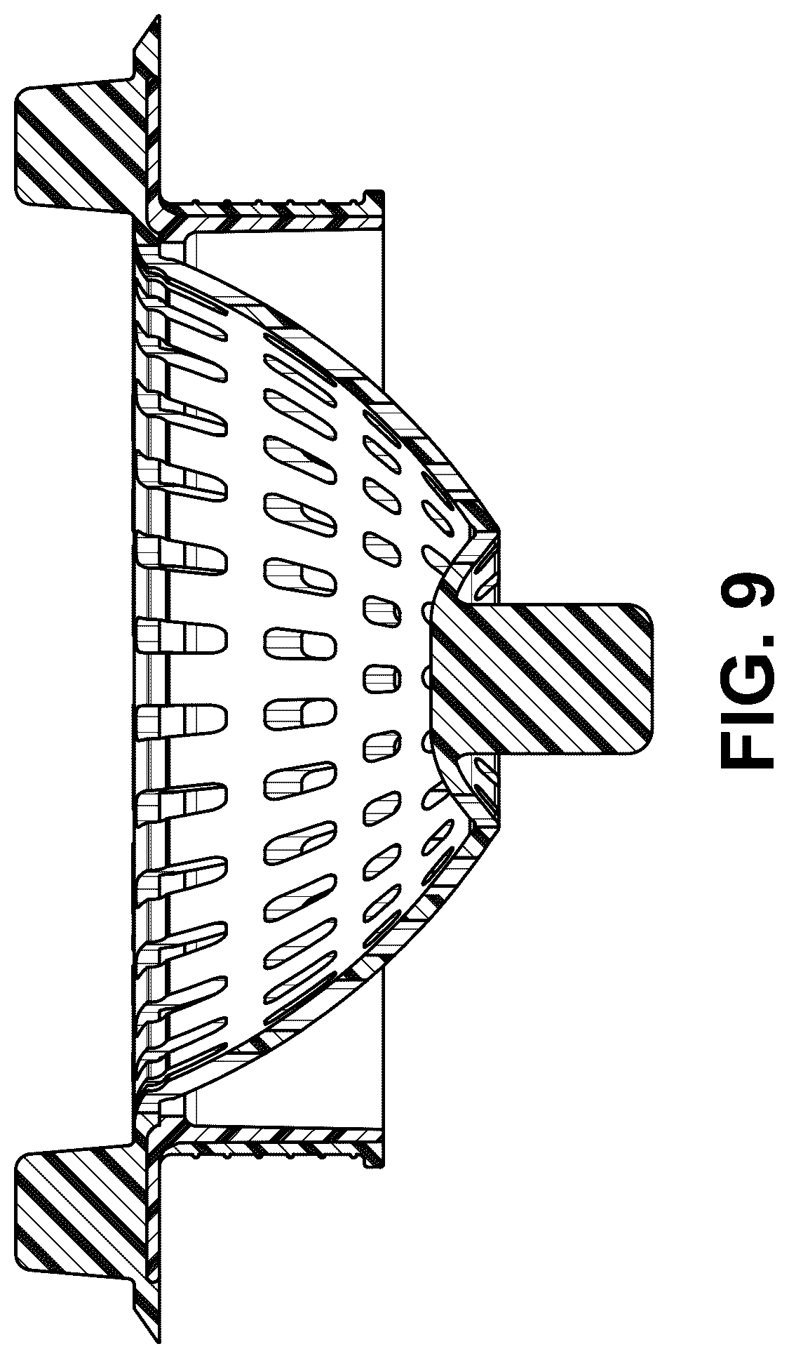 Patent USD1077992 Figure 9 – Drain strainer