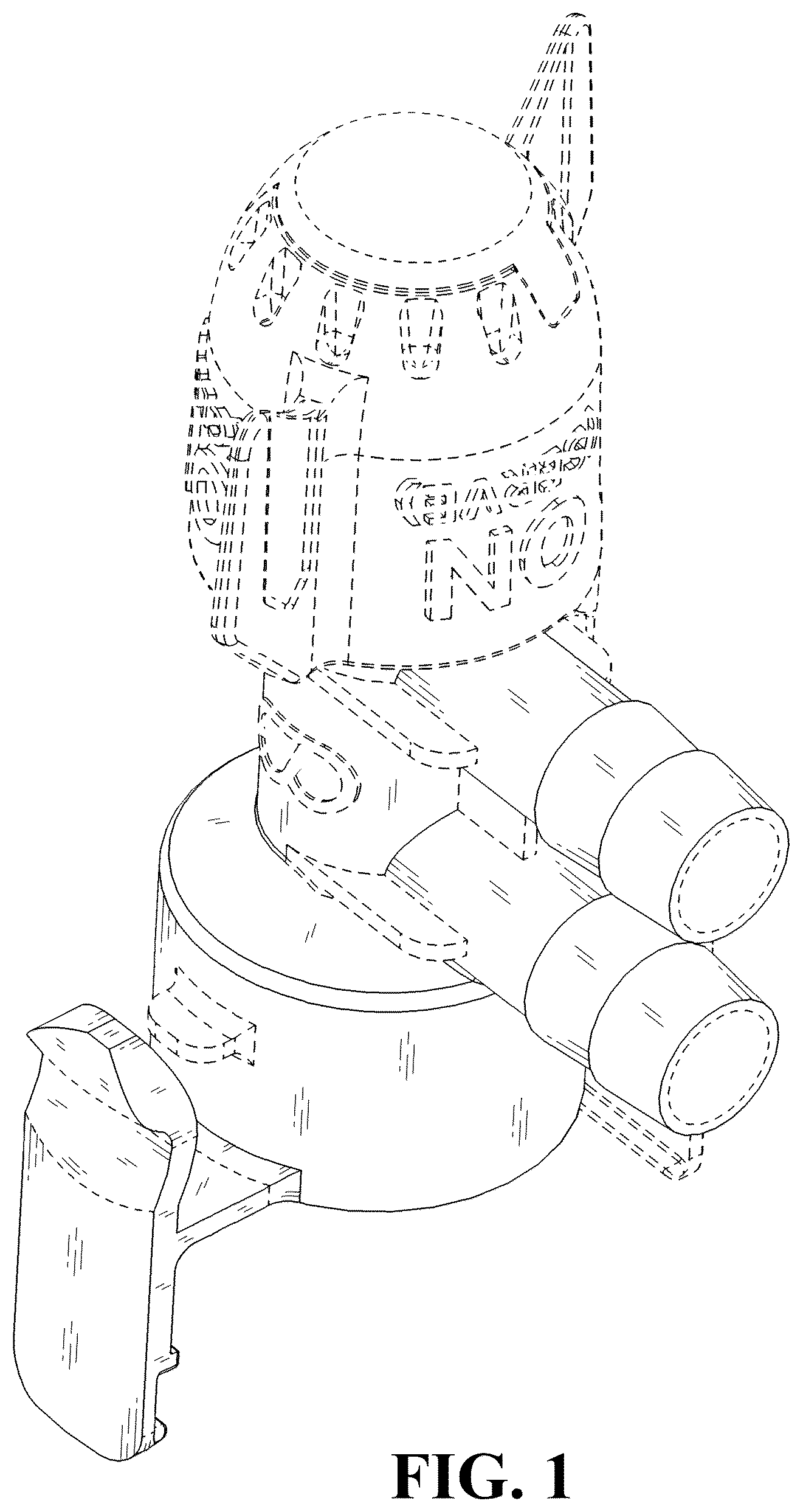 Patent USD1077993 Figure 1 – Dual-mode fluid connector