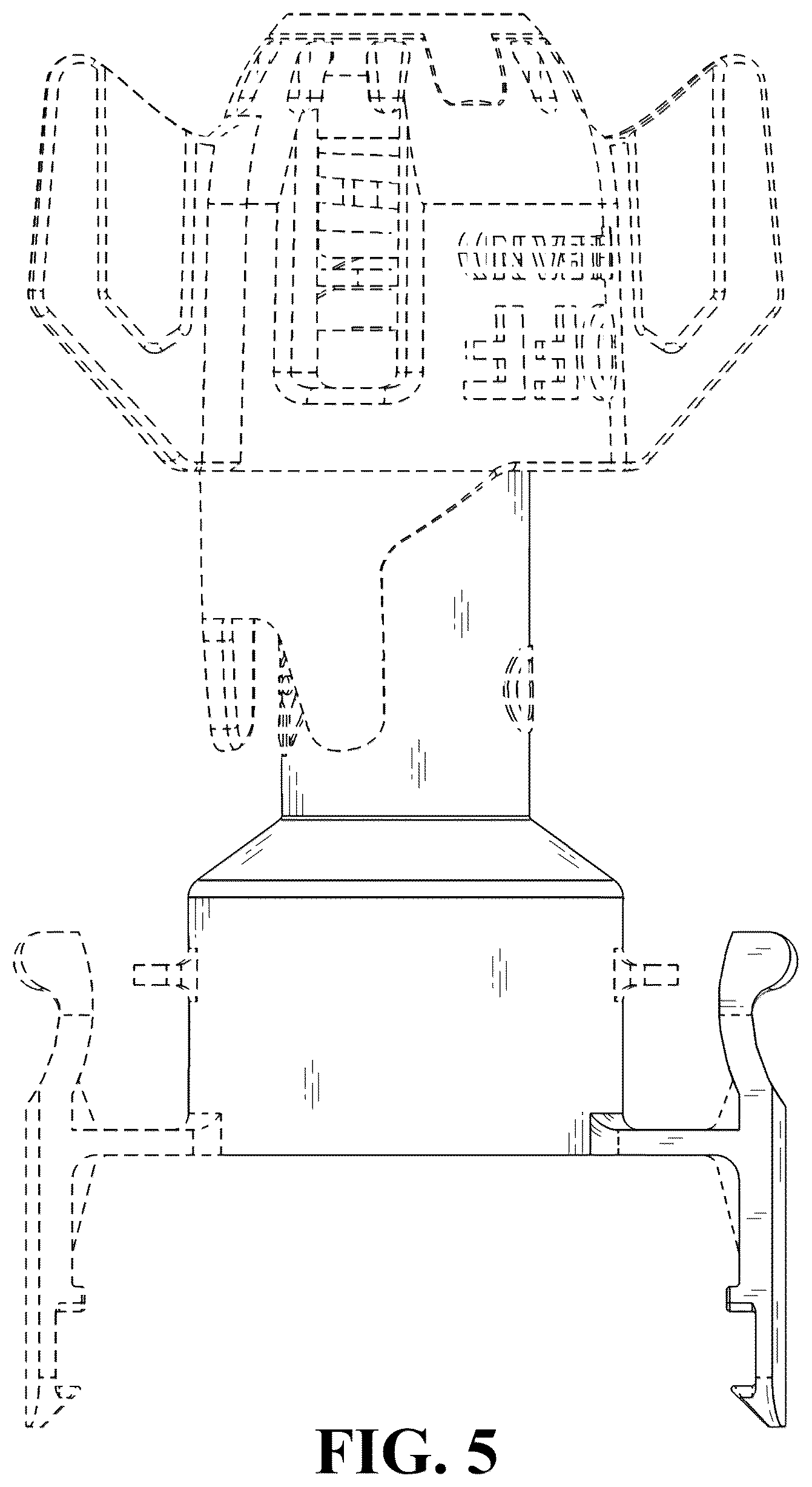 Patent USD1077993 Figure 5 – Dual-mode fluid connector