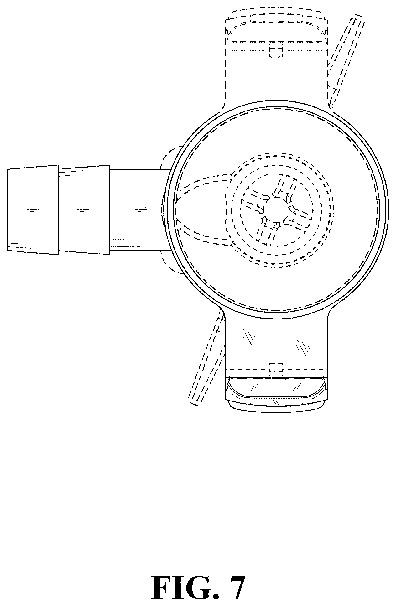 Patent USD1077993 Figure 7 – Dual-mode fluid connector