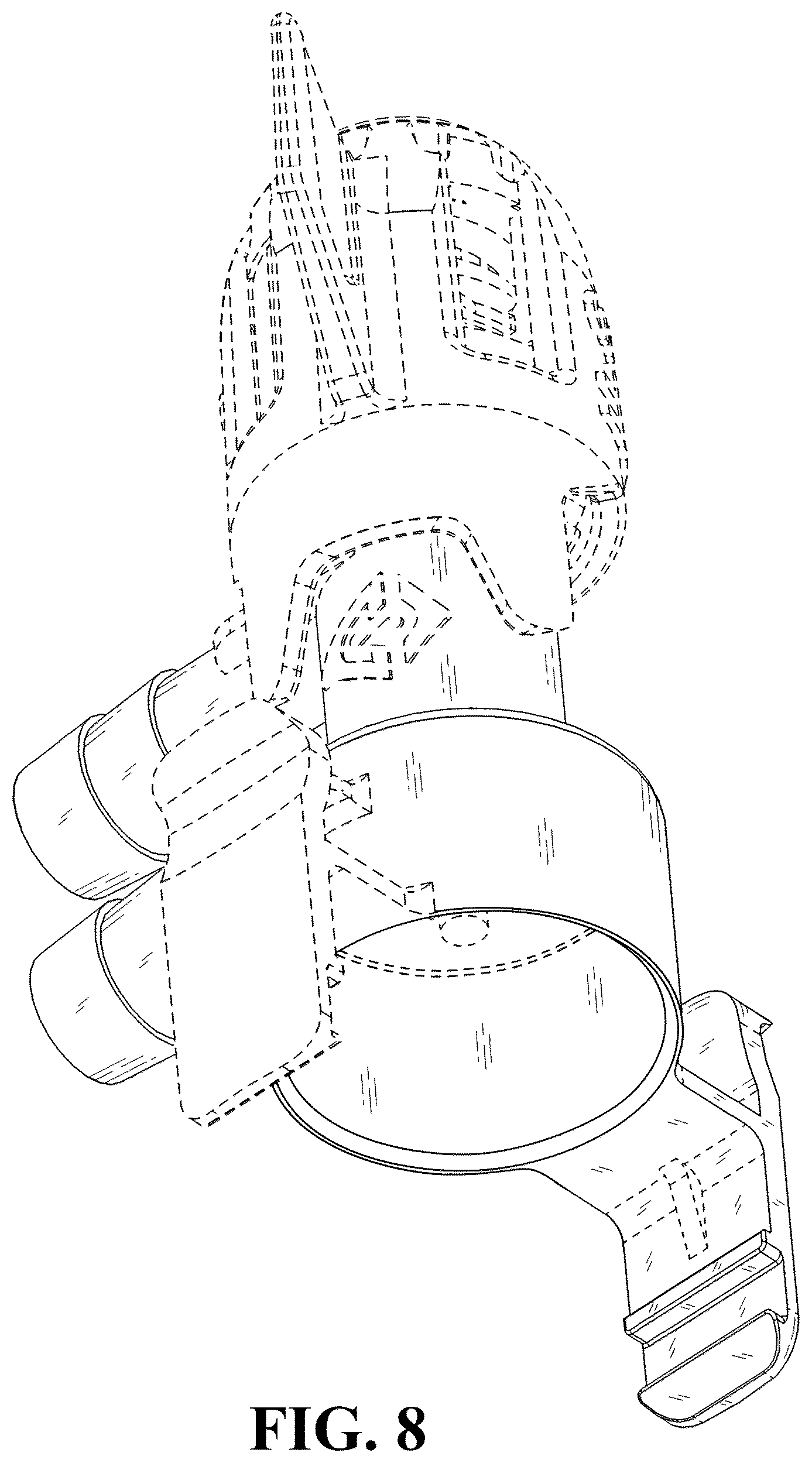 Patent USD1077993 Figure 8 – Dual-mode fluid connector