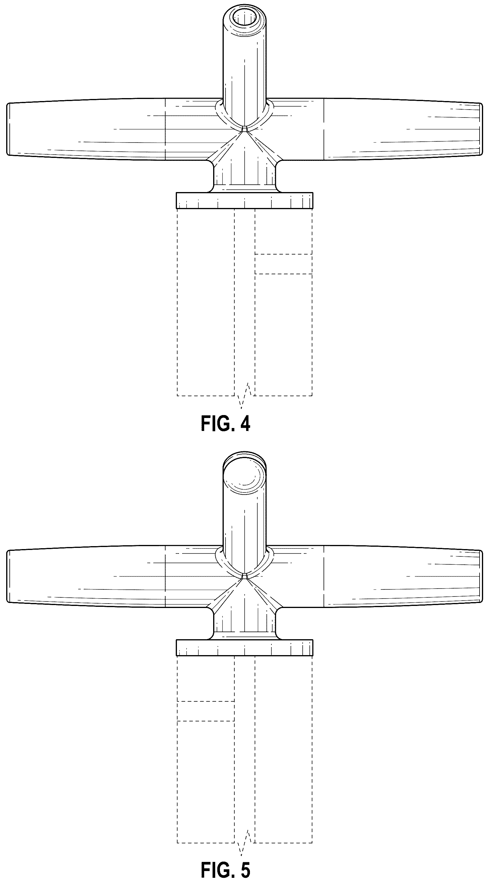 Patent USD1077994 Figure 4 – Tee fitting of a tubing ring