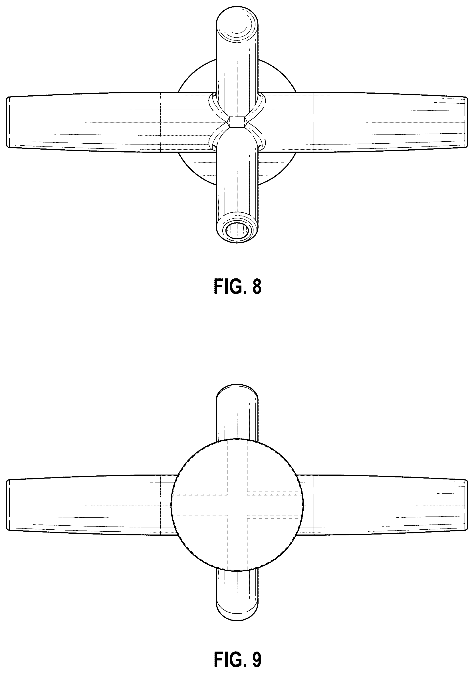 Patent USD1077994 Figure 6 – Tee fitting of a tubing ring