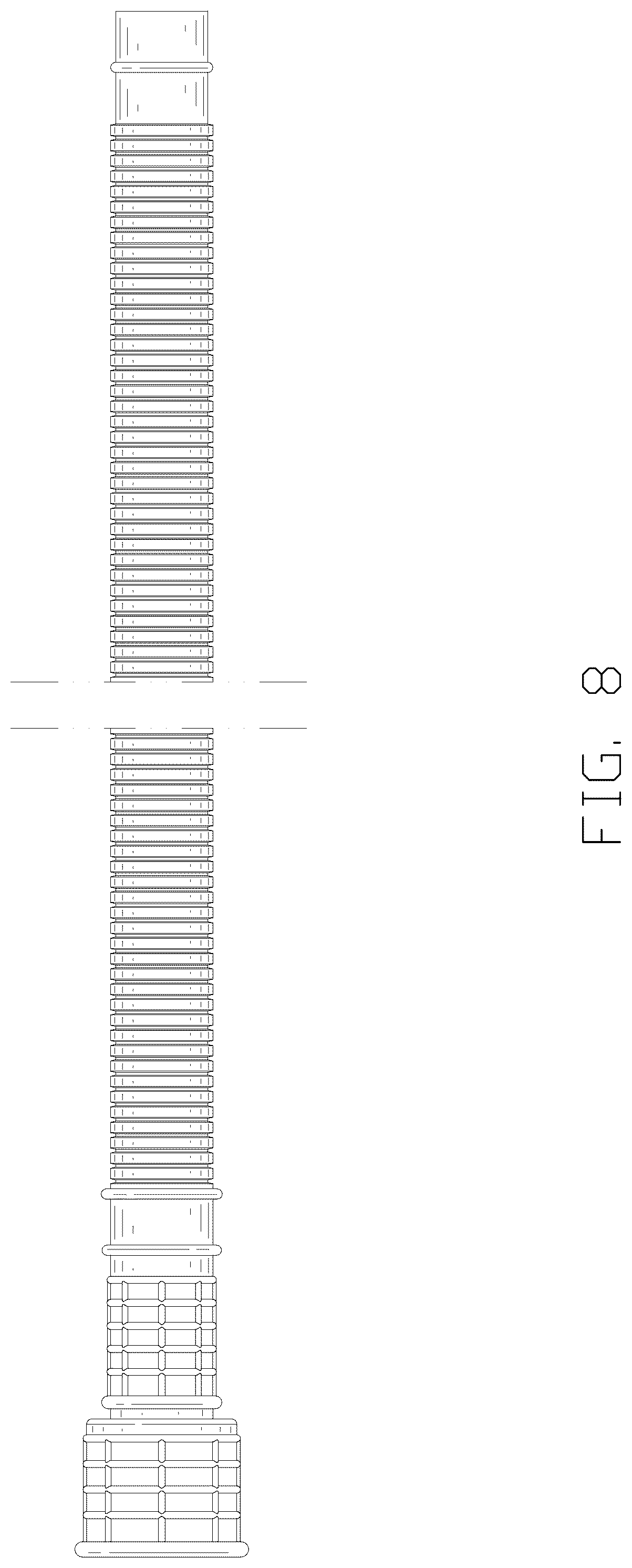Patent USD1077997 Figure 8 – Drain hose