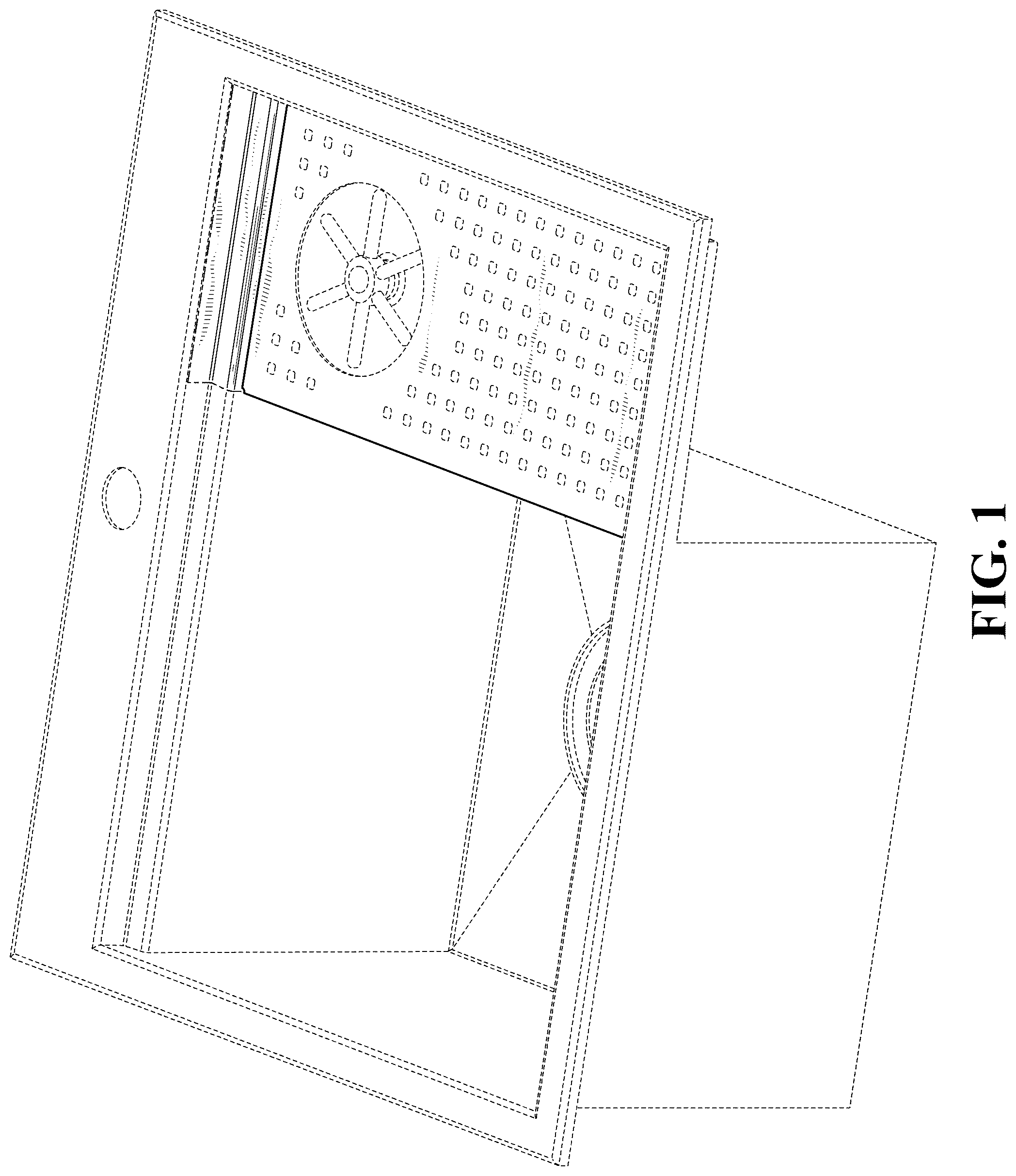 Patent USD1077999 Figure 1 – Sink with vessel rinser