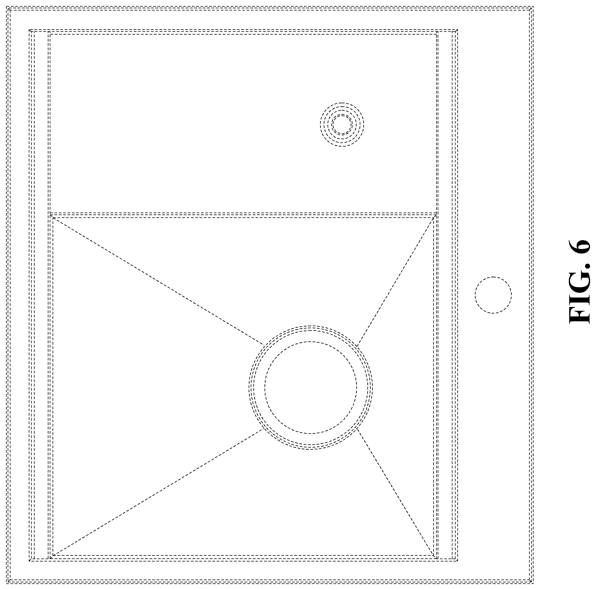 Patent USD1077999 Figure 5 – Sink with vessel rinser