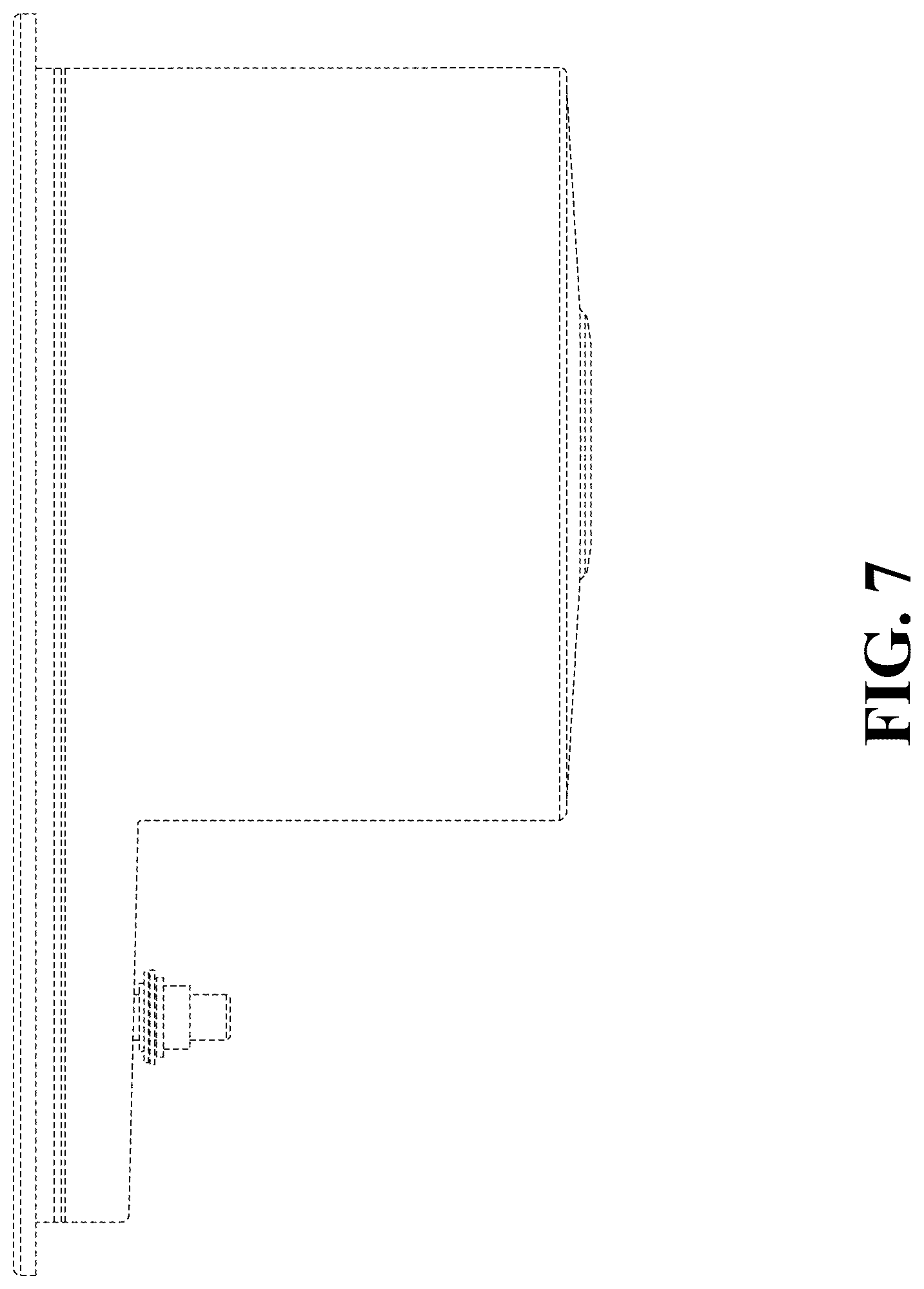 Patent USD1077999 Figure 6 – Sink with vessel rinser