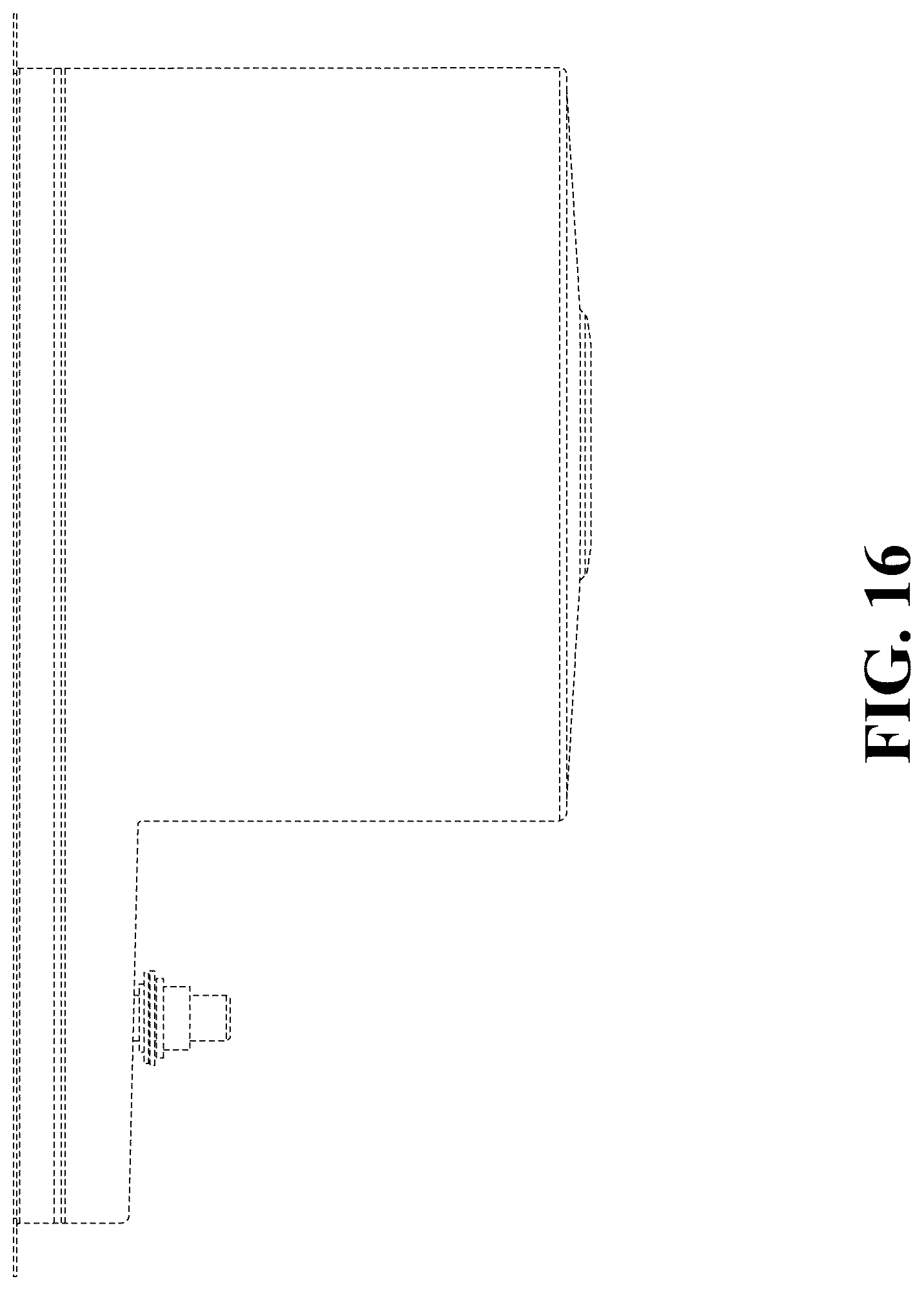Patent USD1077999 Figure 13 – Sink with vessel rinser