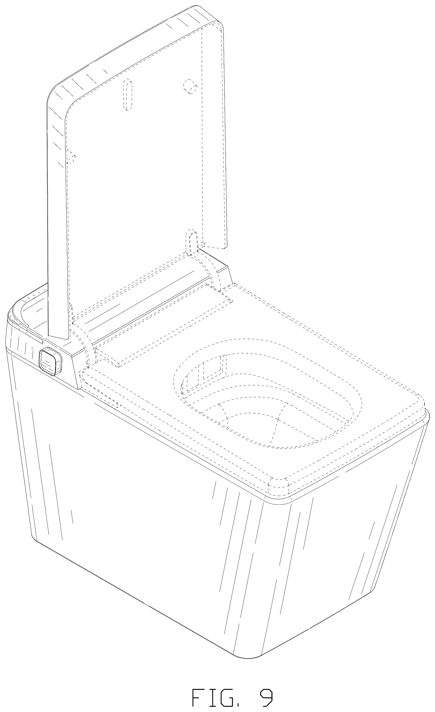 Patent USD1078000 Figure 9 – Smart toilet