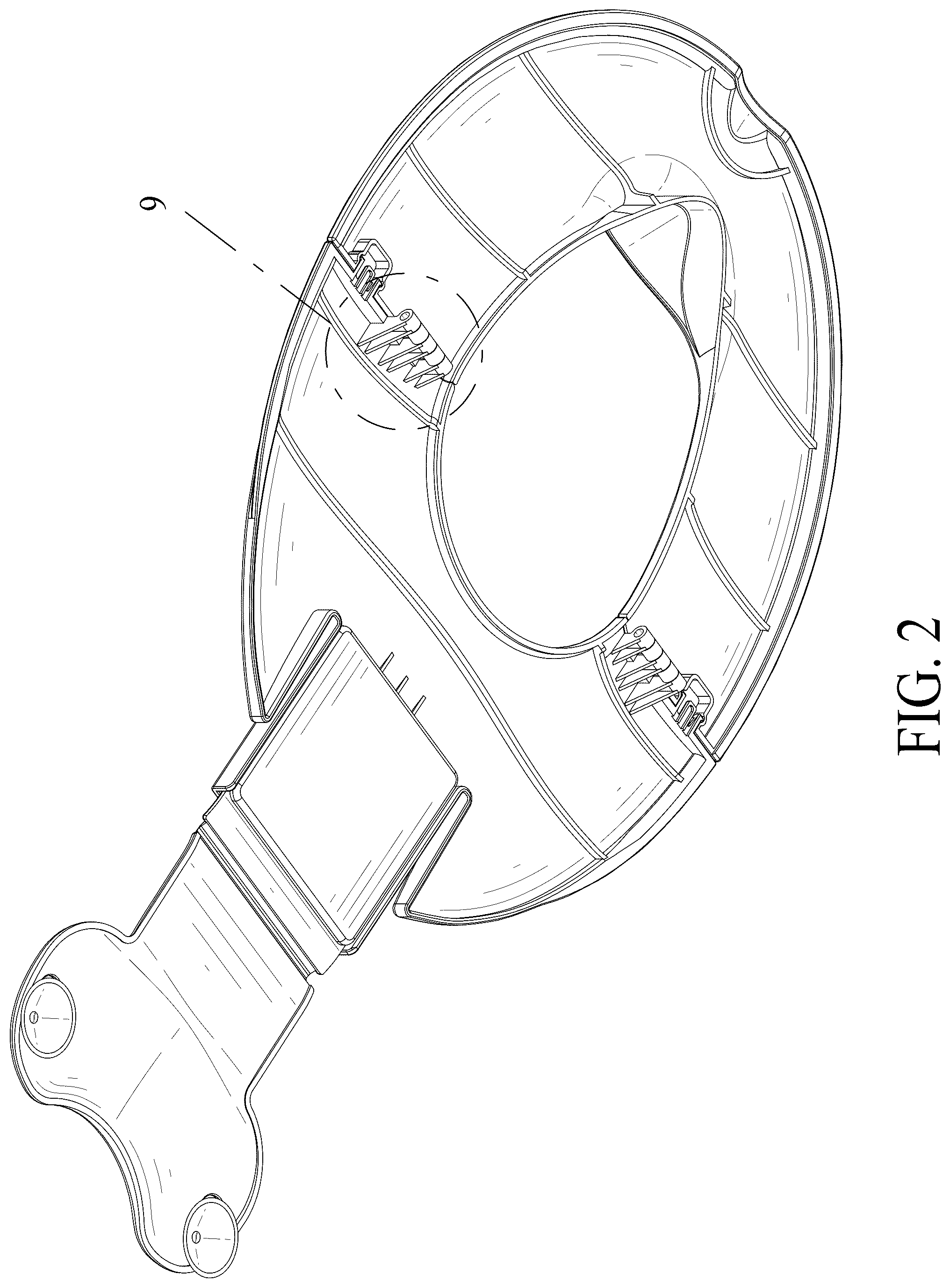 Patent USD1078002 Figure 2 – Toilet seat