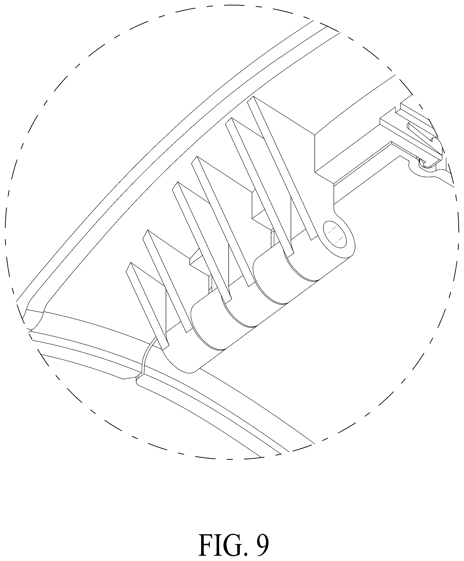 Patent USD1078002 Figure 9 – Toilet seat