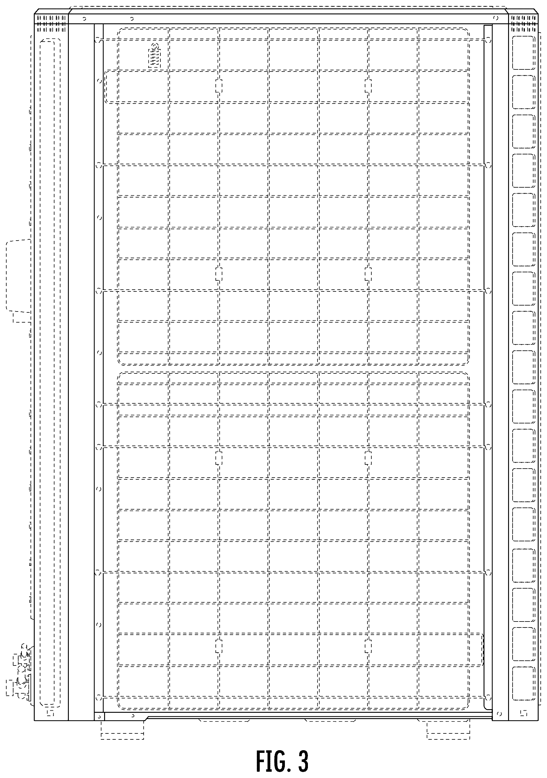 Patent USD1078003 Figure 3 – Outdoor HVAC unit