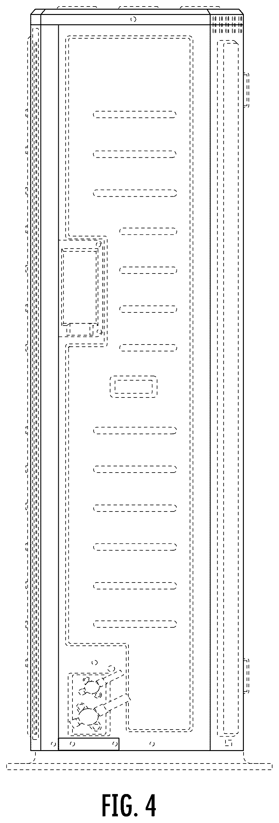 Patent USD1078003 Figure 4 – Outdoor HVAC unit