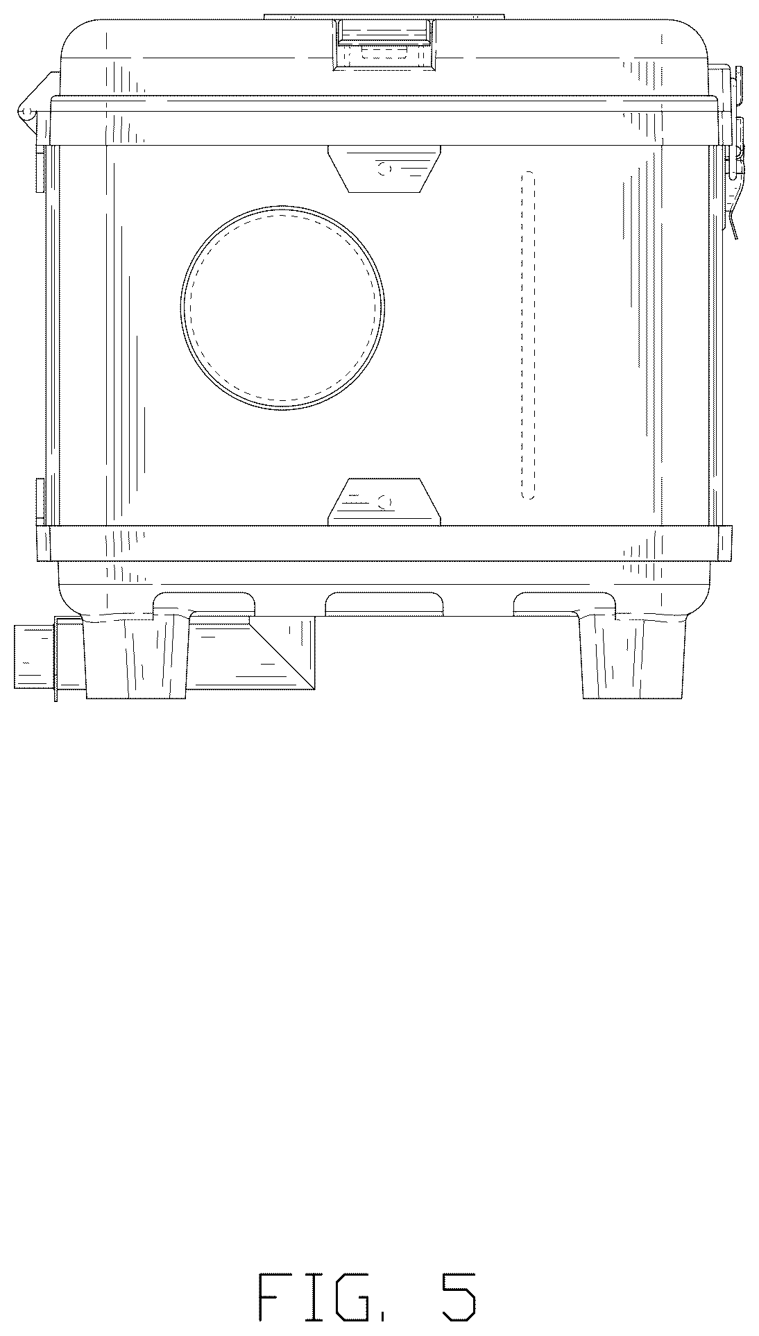 Patent USD1078004 Figure 5 – Fan heater