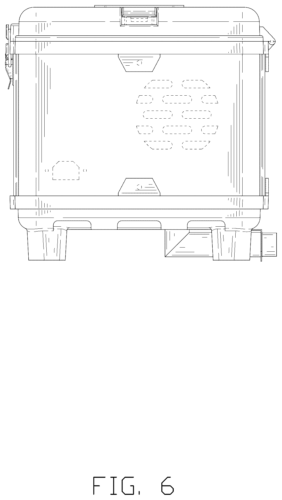 Patent USD1078004 Figure 6 – Fan heater